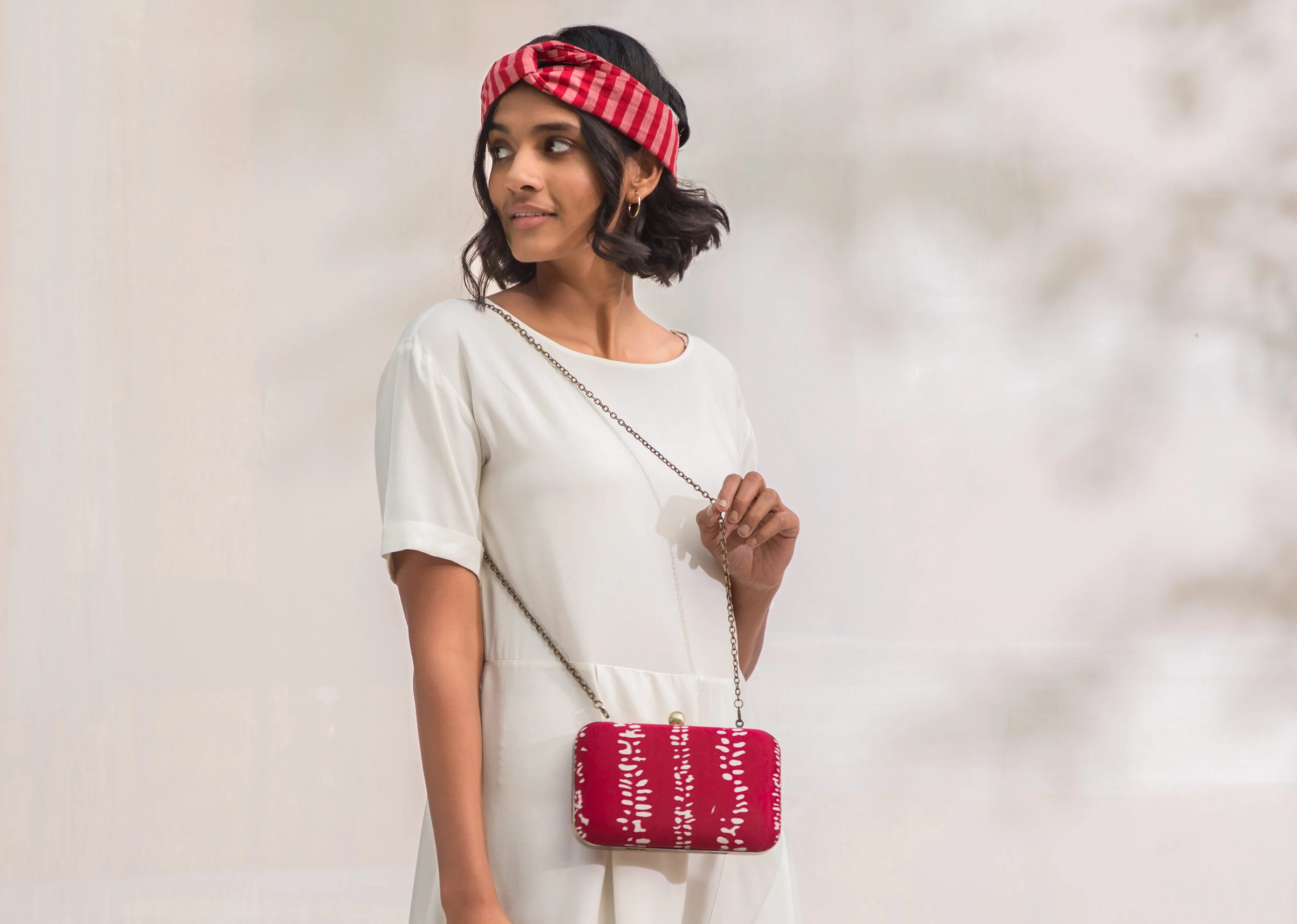 Martini Clutch - Red - Image 3