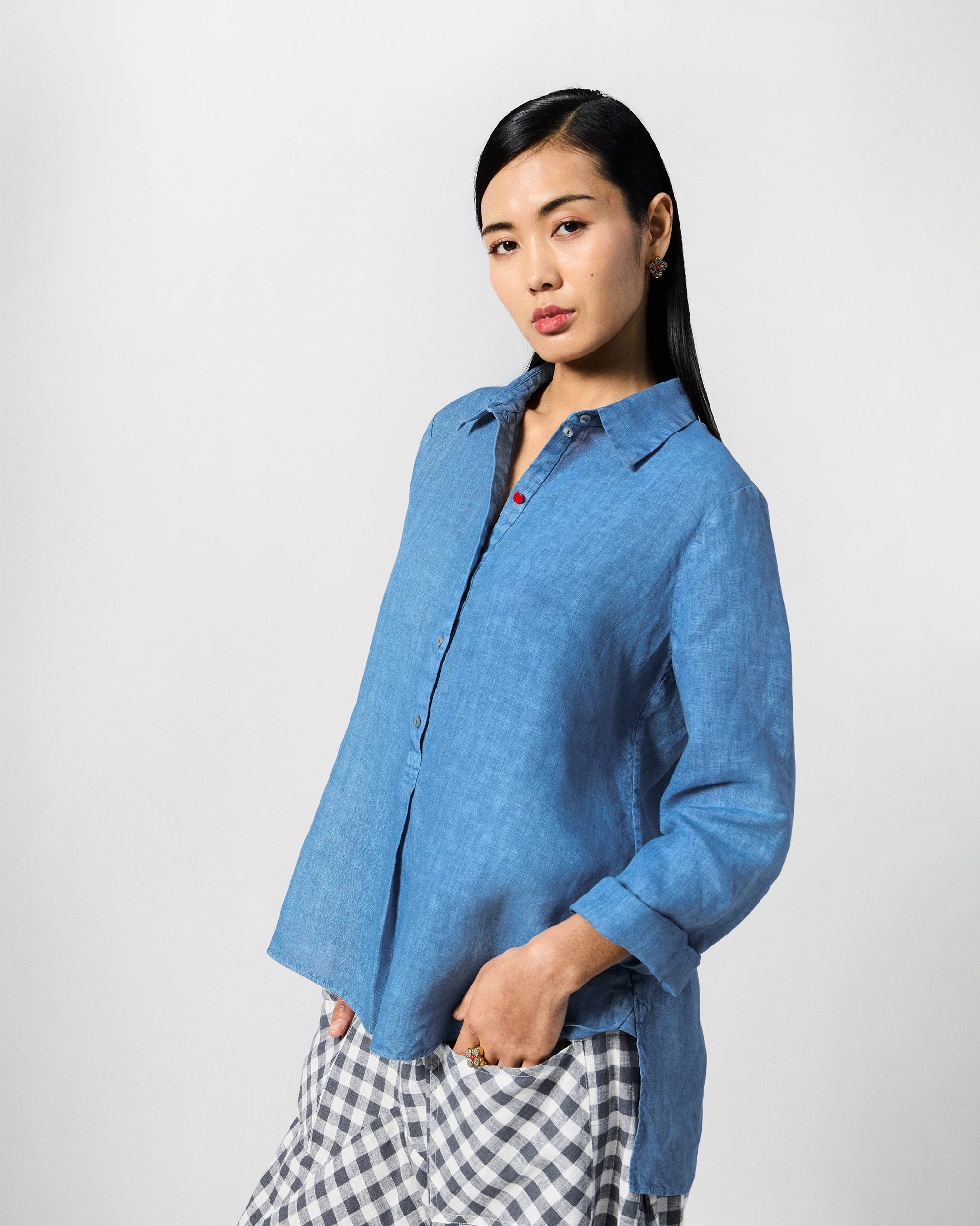 Mati Shirt - Blue - Image 4