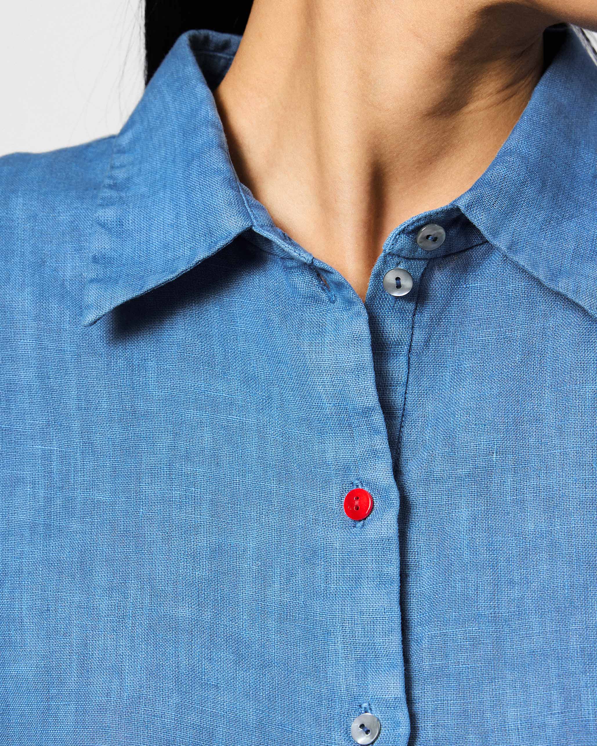 Mati Shirt - Blue - Image 7