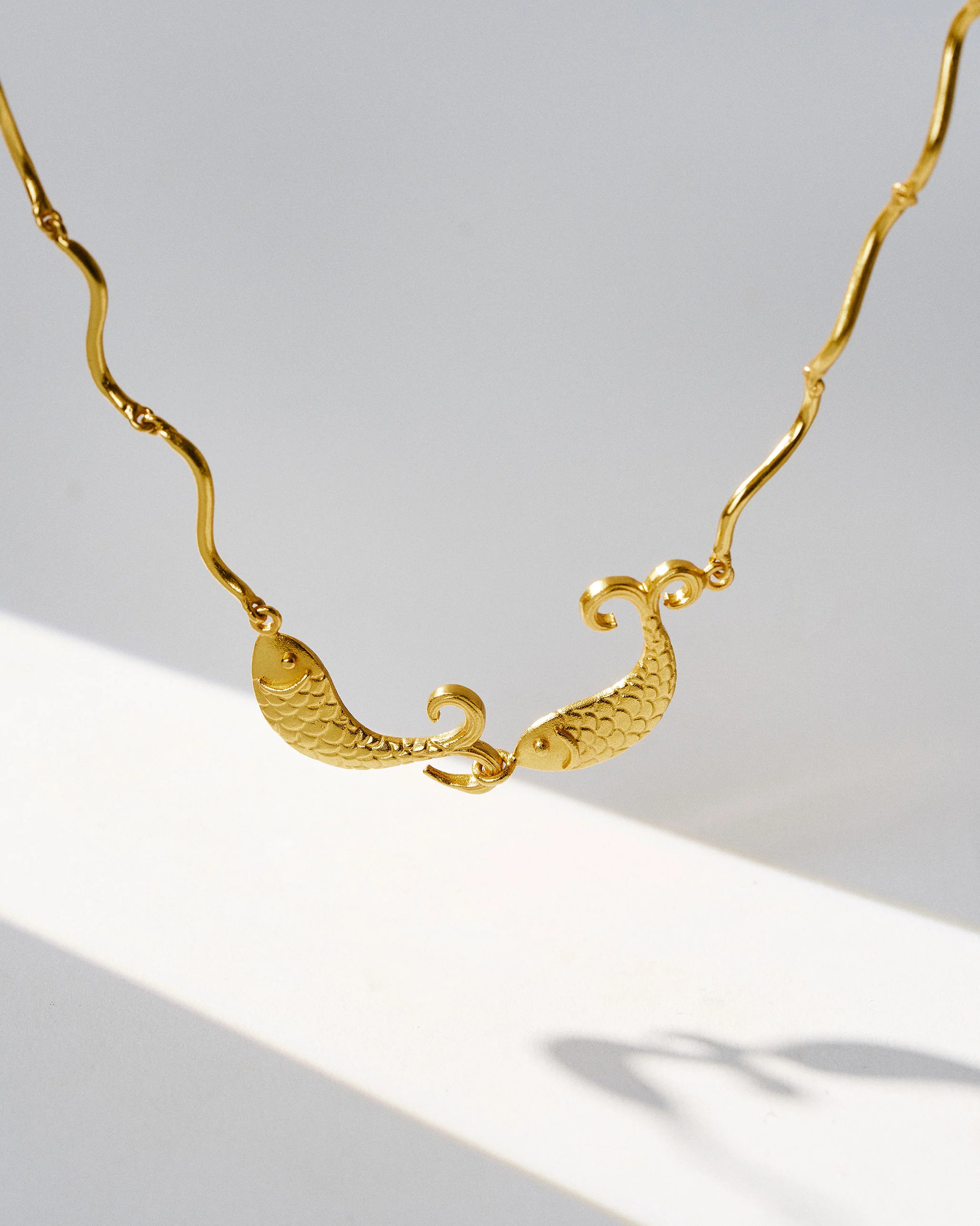 Meen Necklace - Gold - Image 5