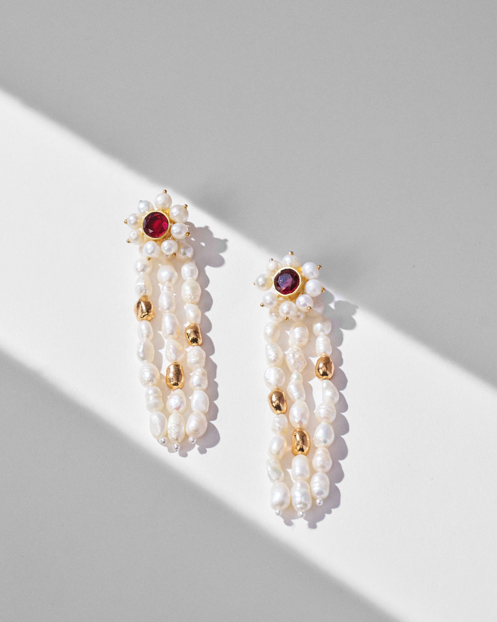 Meher Earrings - Gold - Image 3