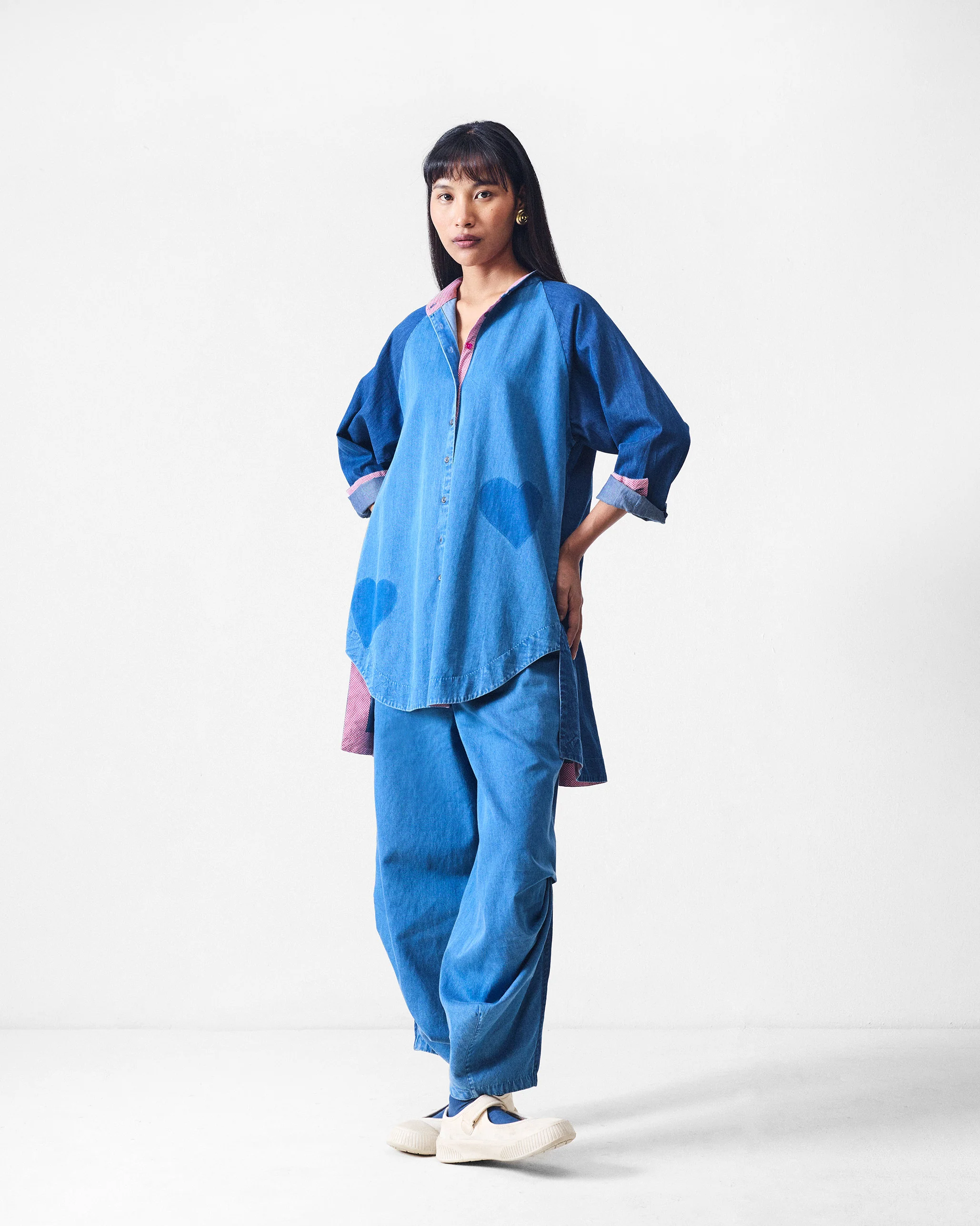 Memento Kurta - Denim - Image 10