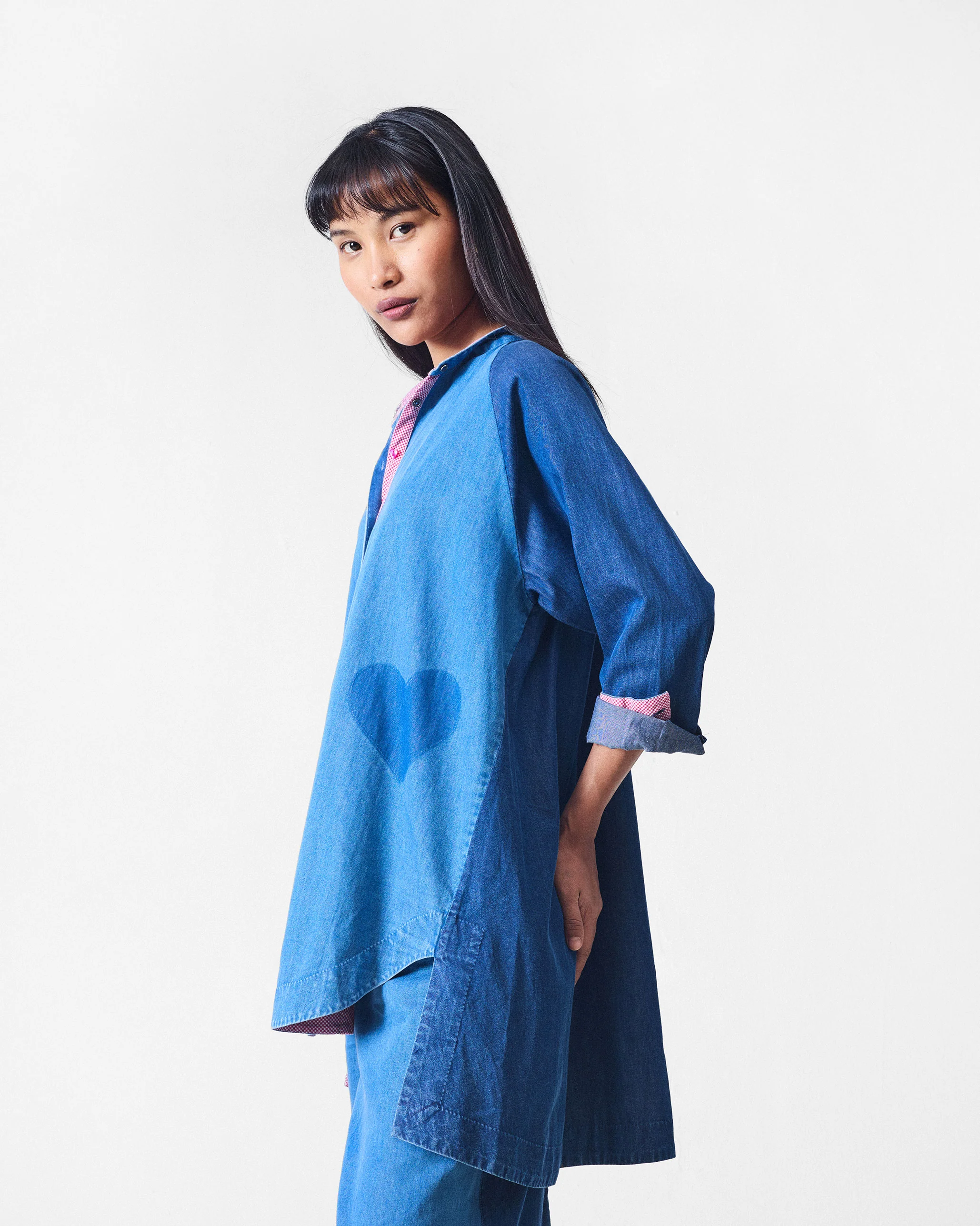 Memento Kurta - Denim - Image 2