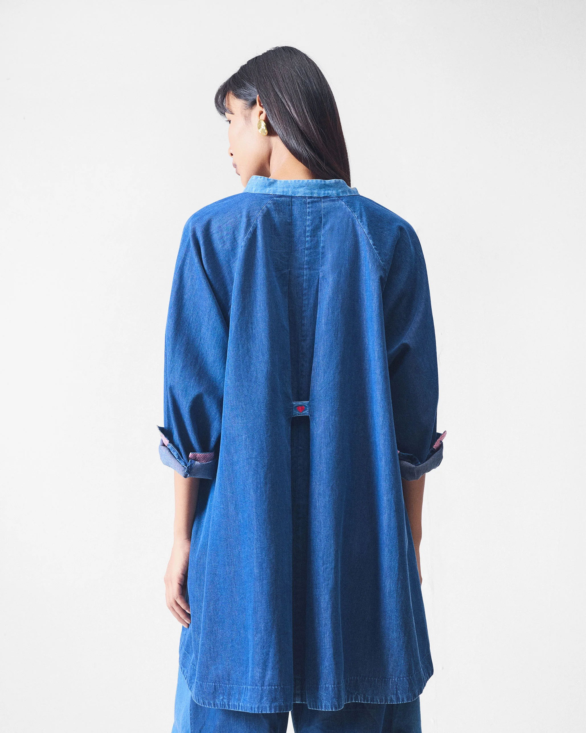 Memento Kurta - Denim - Image 8