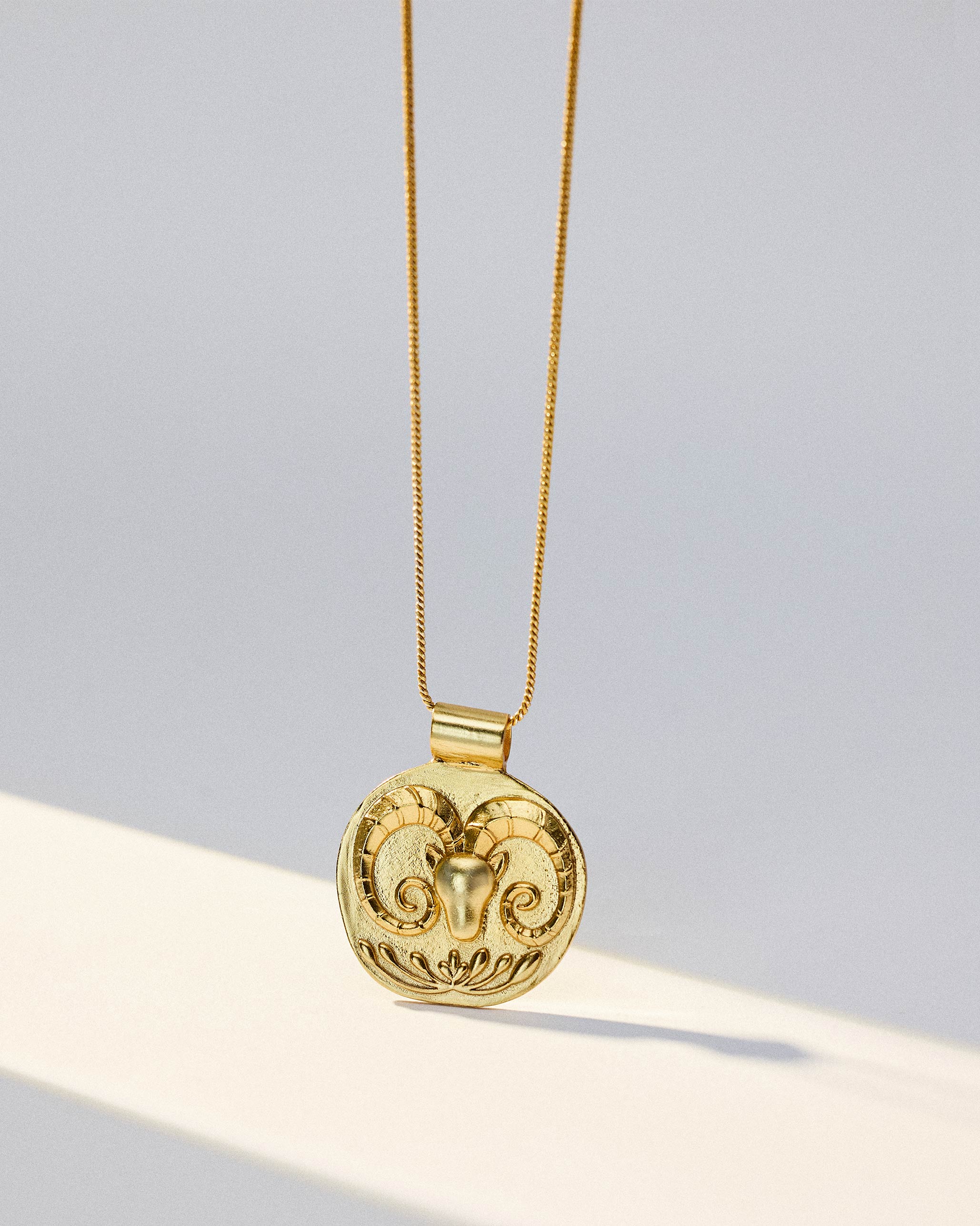 Mesh Charm (Aries) - Gold - Image 3