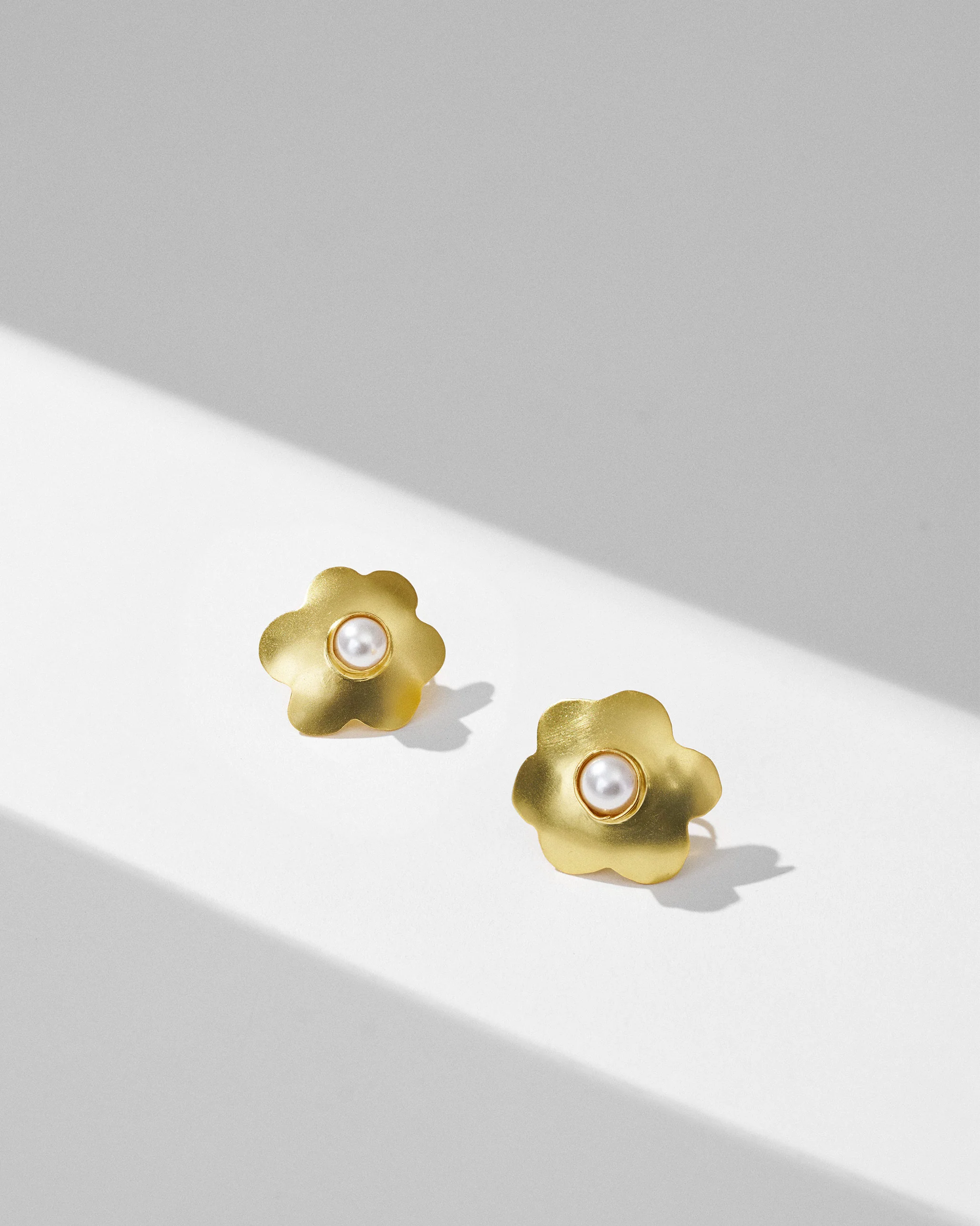 Micro Love Studs - Gold - Image 2