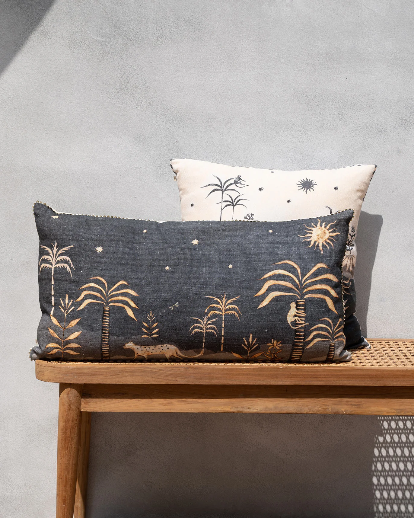 Midnight Jungle Cushion Cover - Image 5