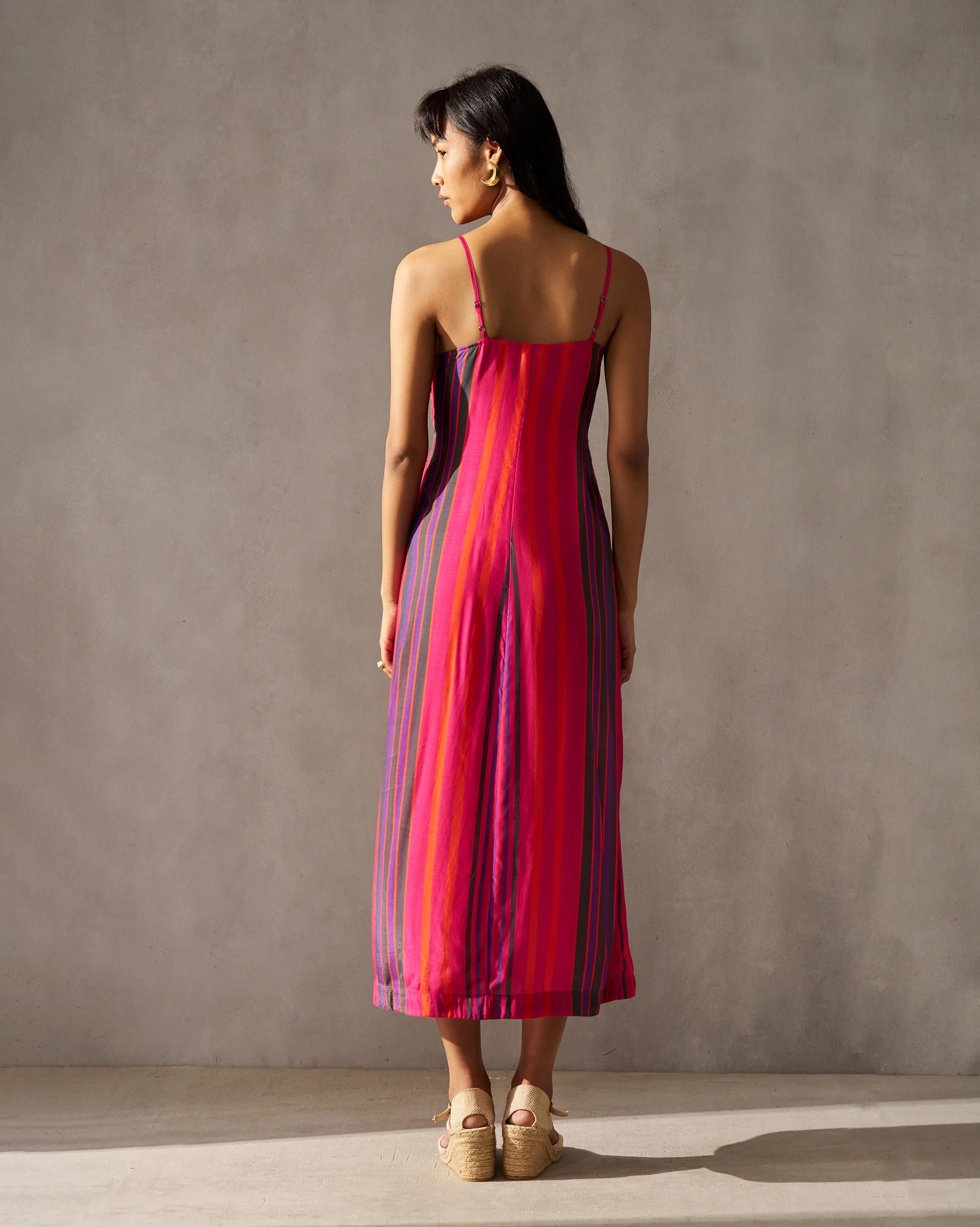 Midnight Twist Dress - Multi Color - Image 3