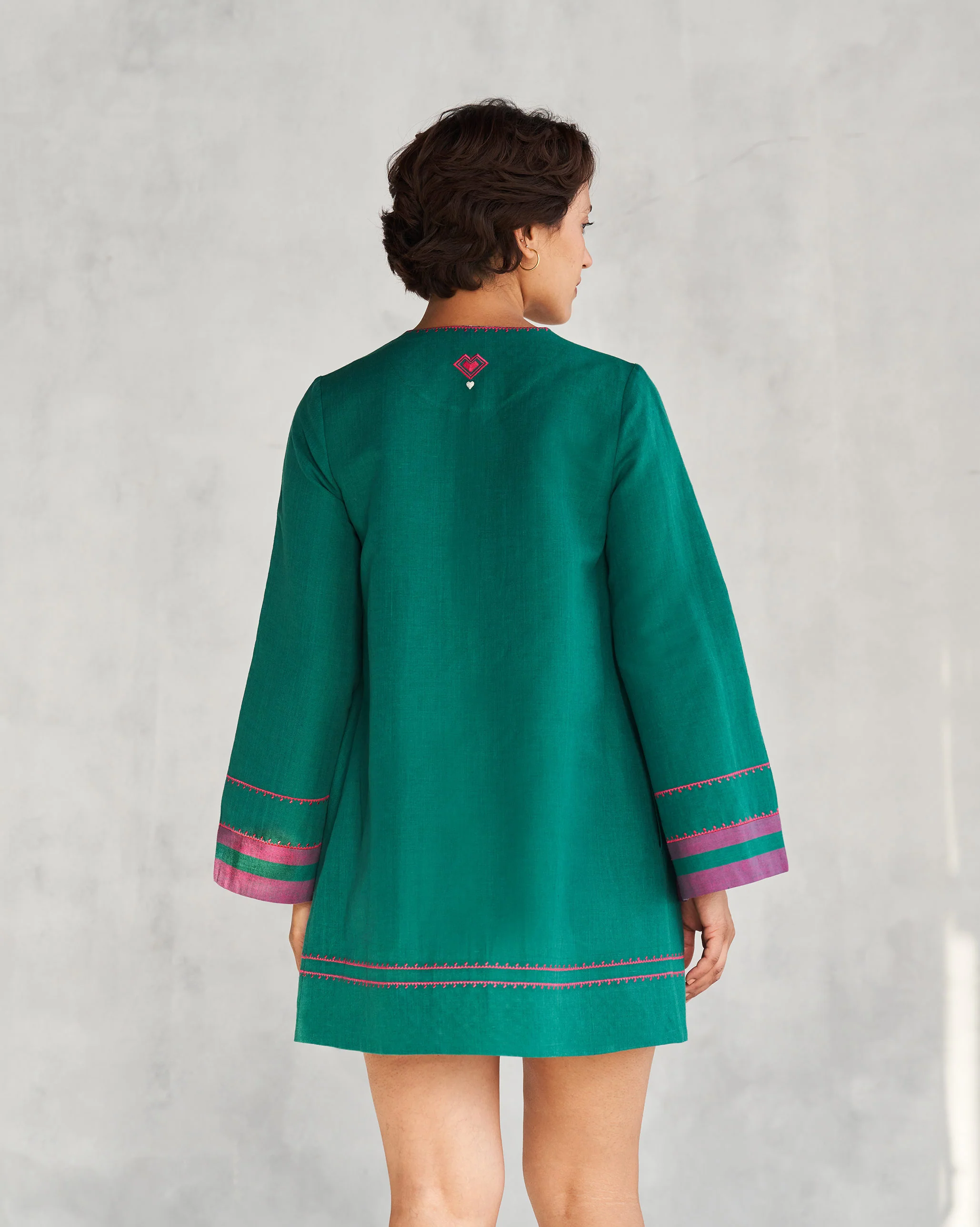 Midori Beach Dress - Green - Image 6
