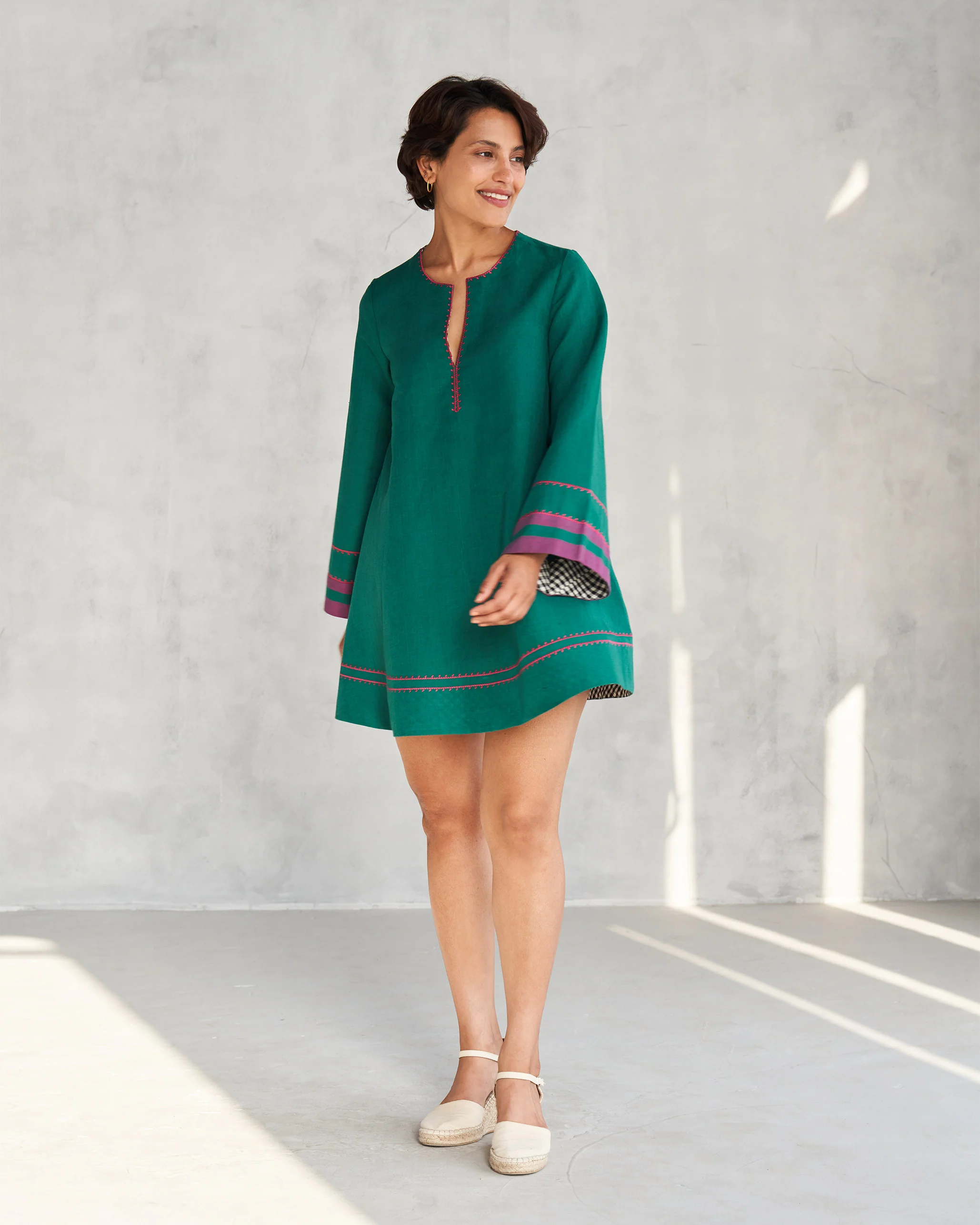 Midori Beach Dress - Green - Image 7