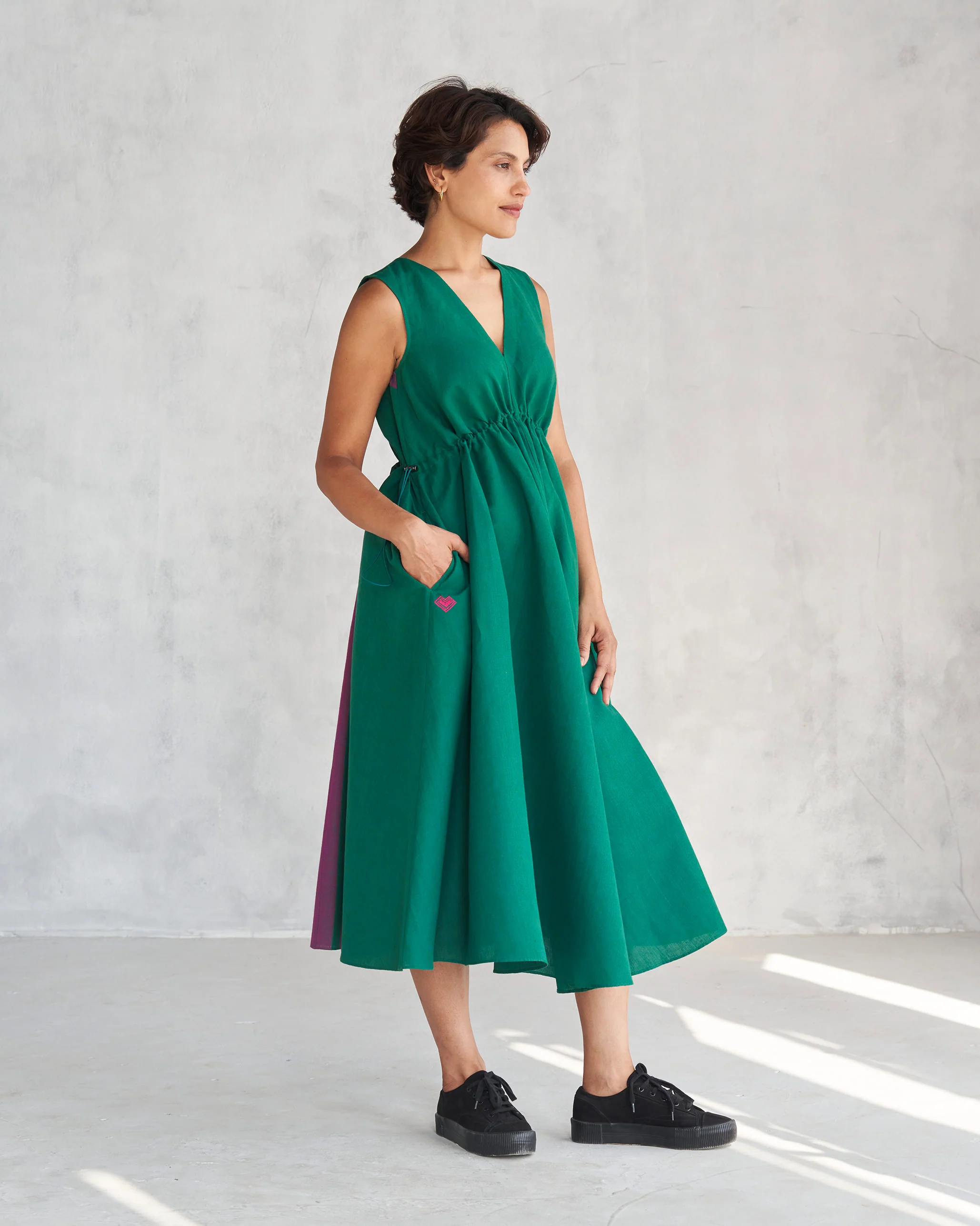 Midori Dress - Green - Image 4