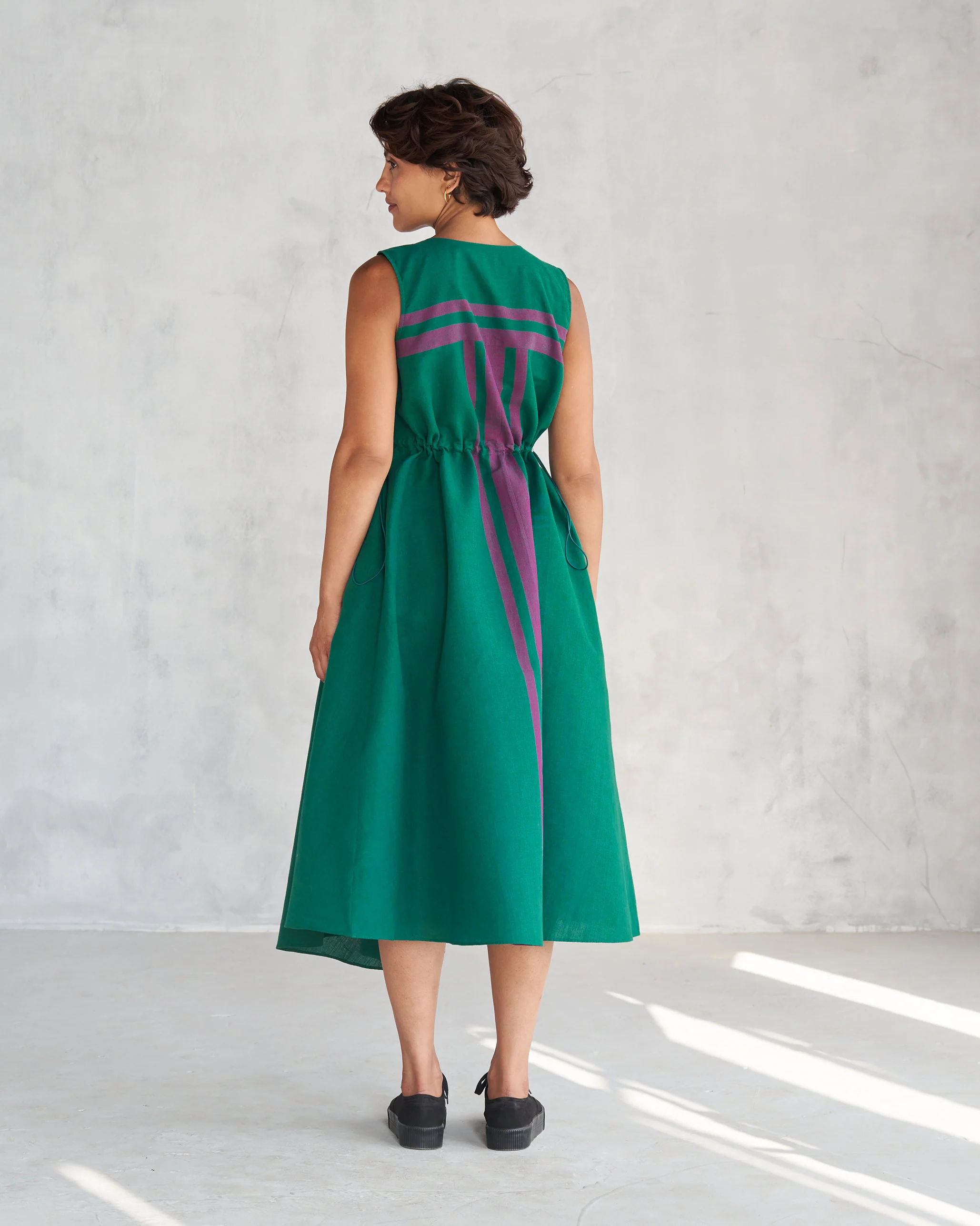 Midori Dress - Green - Image 5