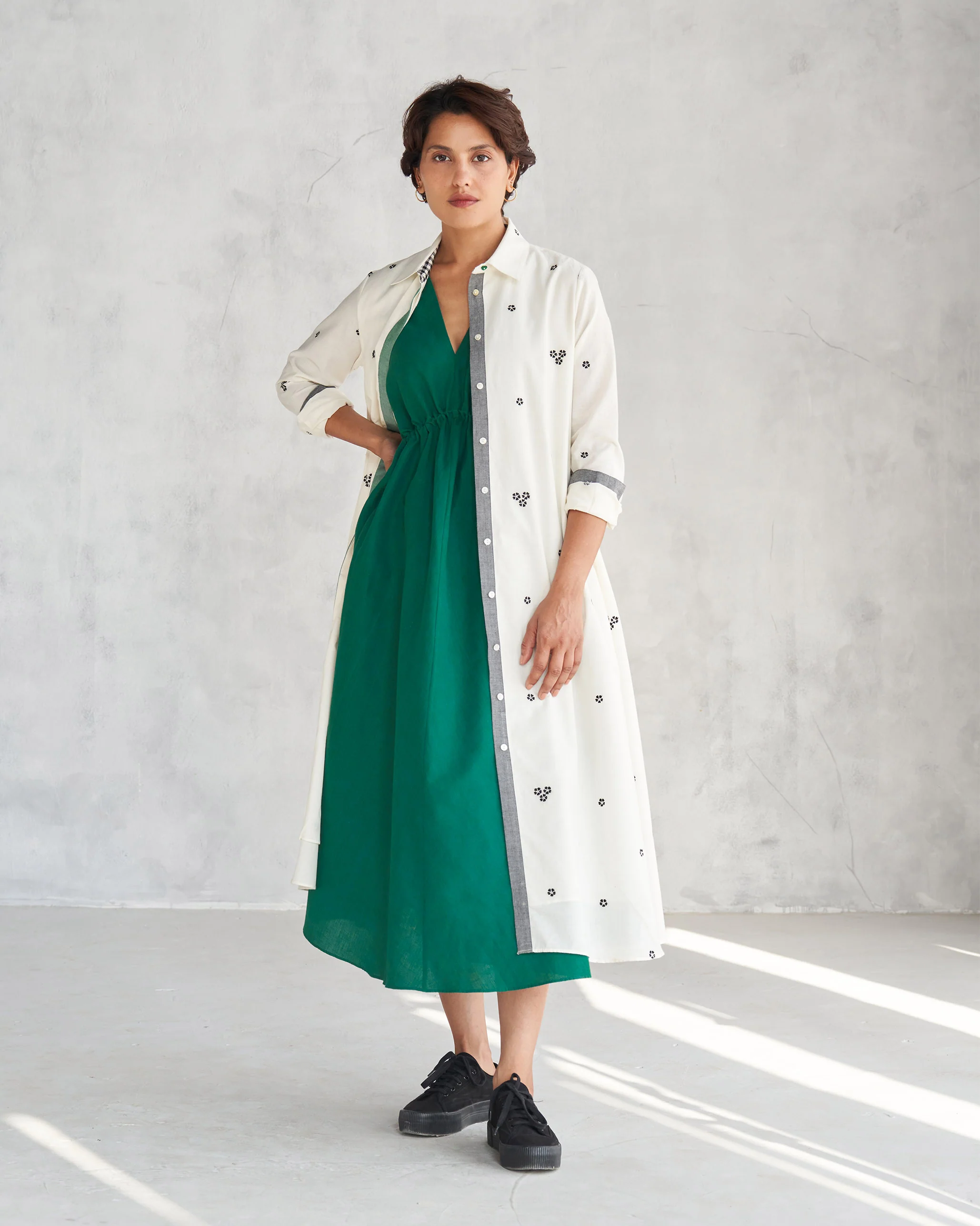 Midori Dress - Green - Image 7