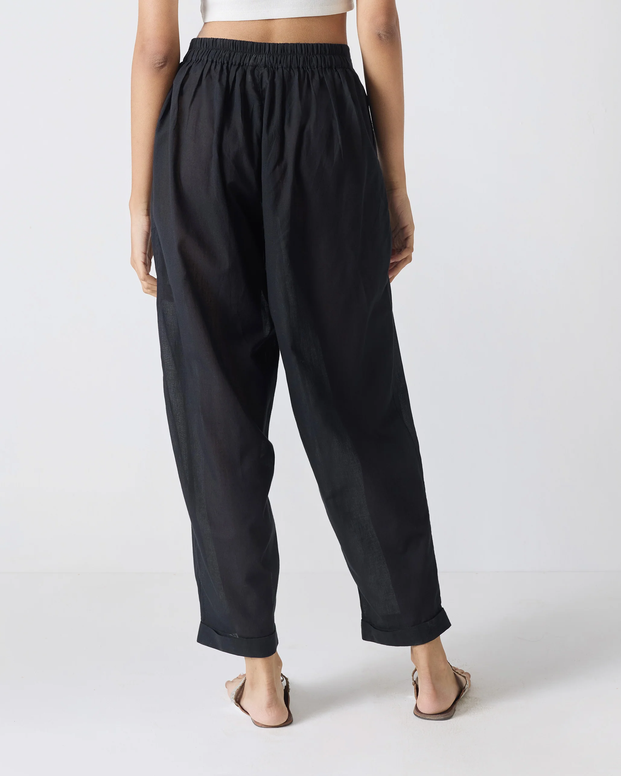 Midori Pants - Black Embroidery - Image 4