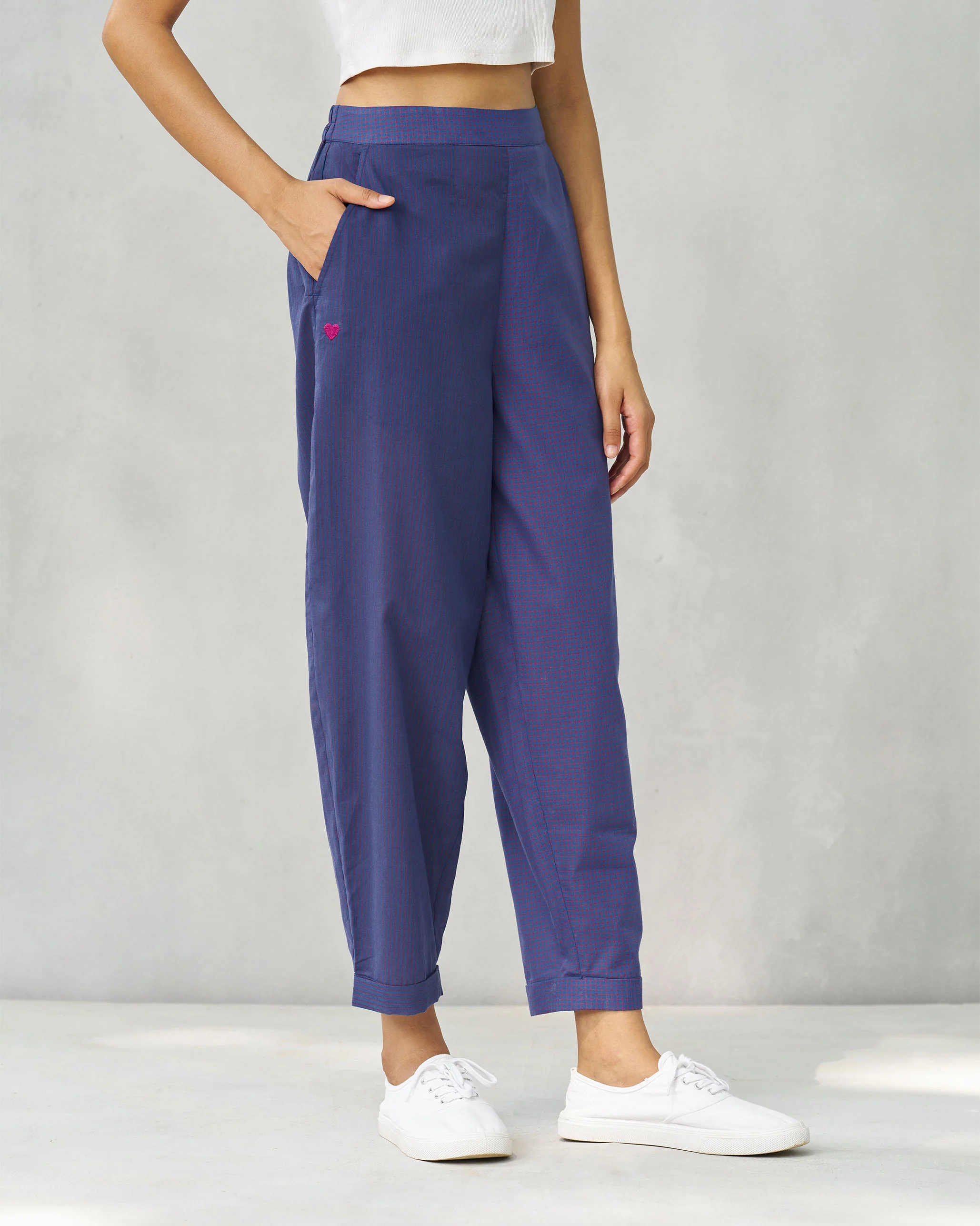 Midori Pants - Purple & Berry - Image 3