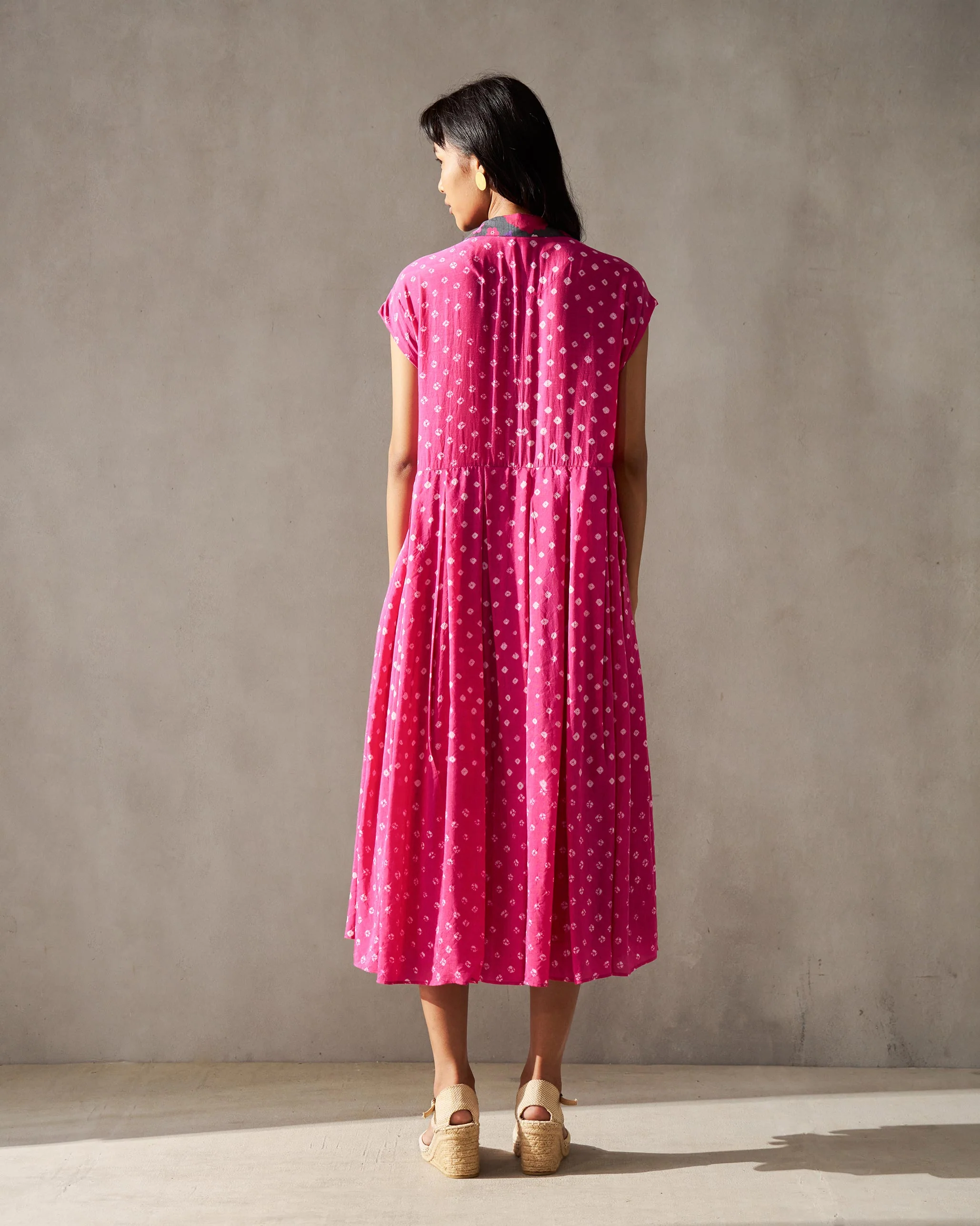 Midsummer Dress - Fuchsia - Image 4