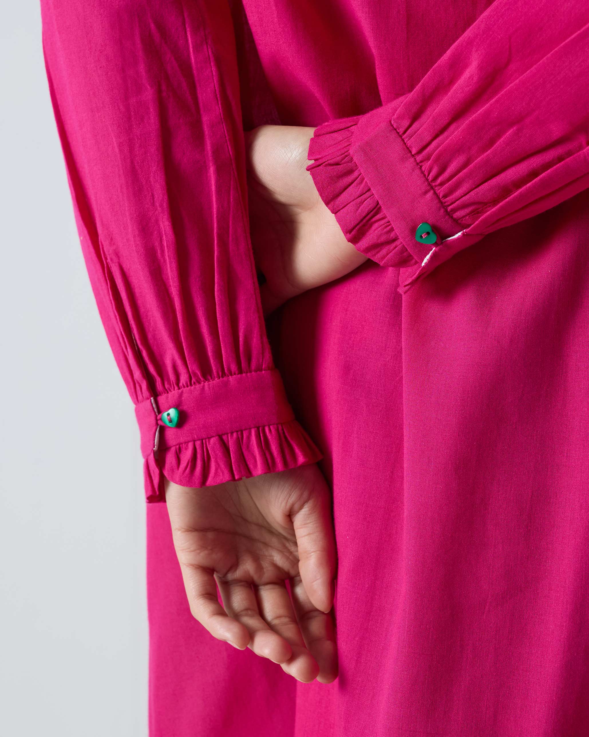 Mila Kurta - Fuchsia - Image 4