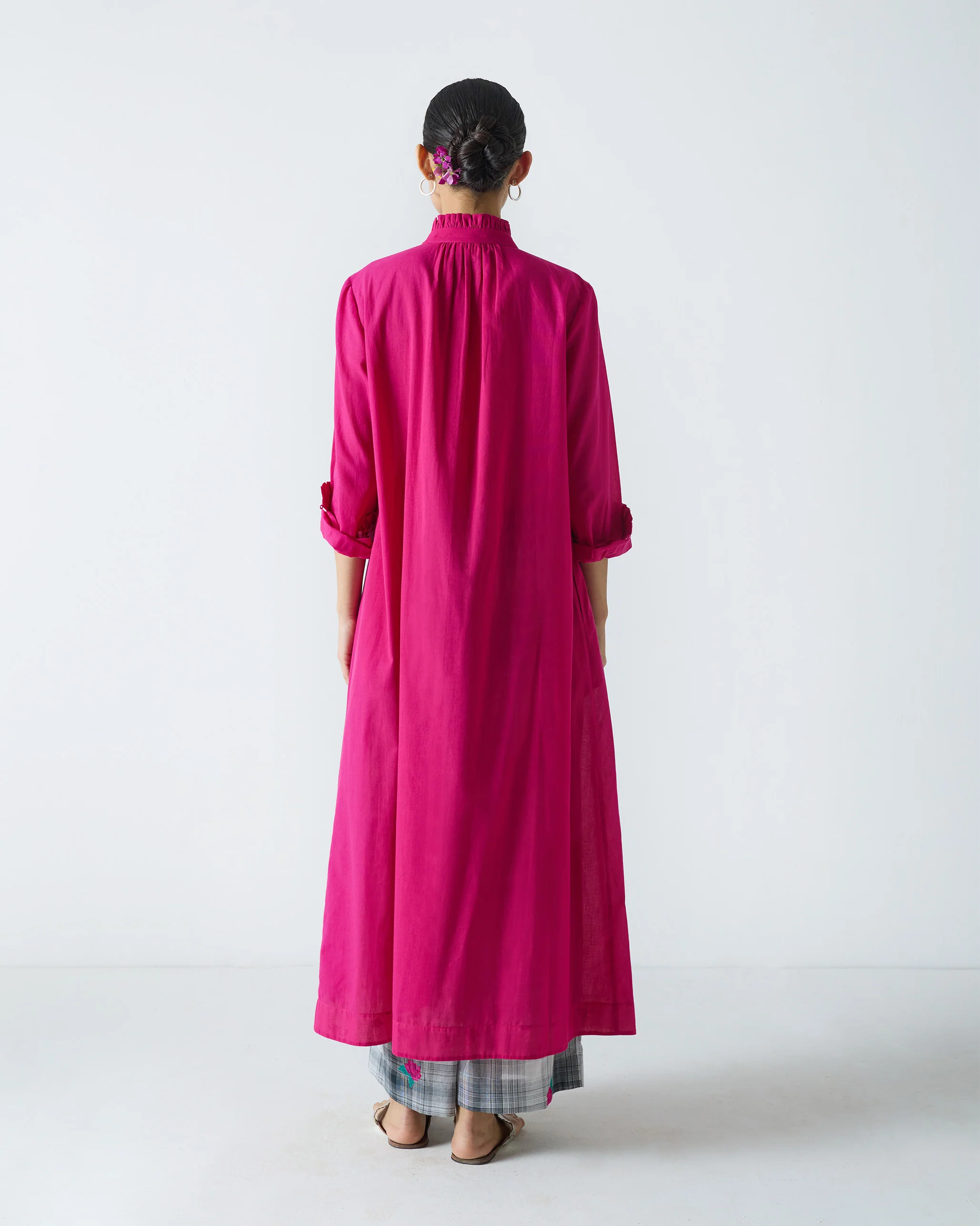 Mila Kurta - Fuchsia - Image 6