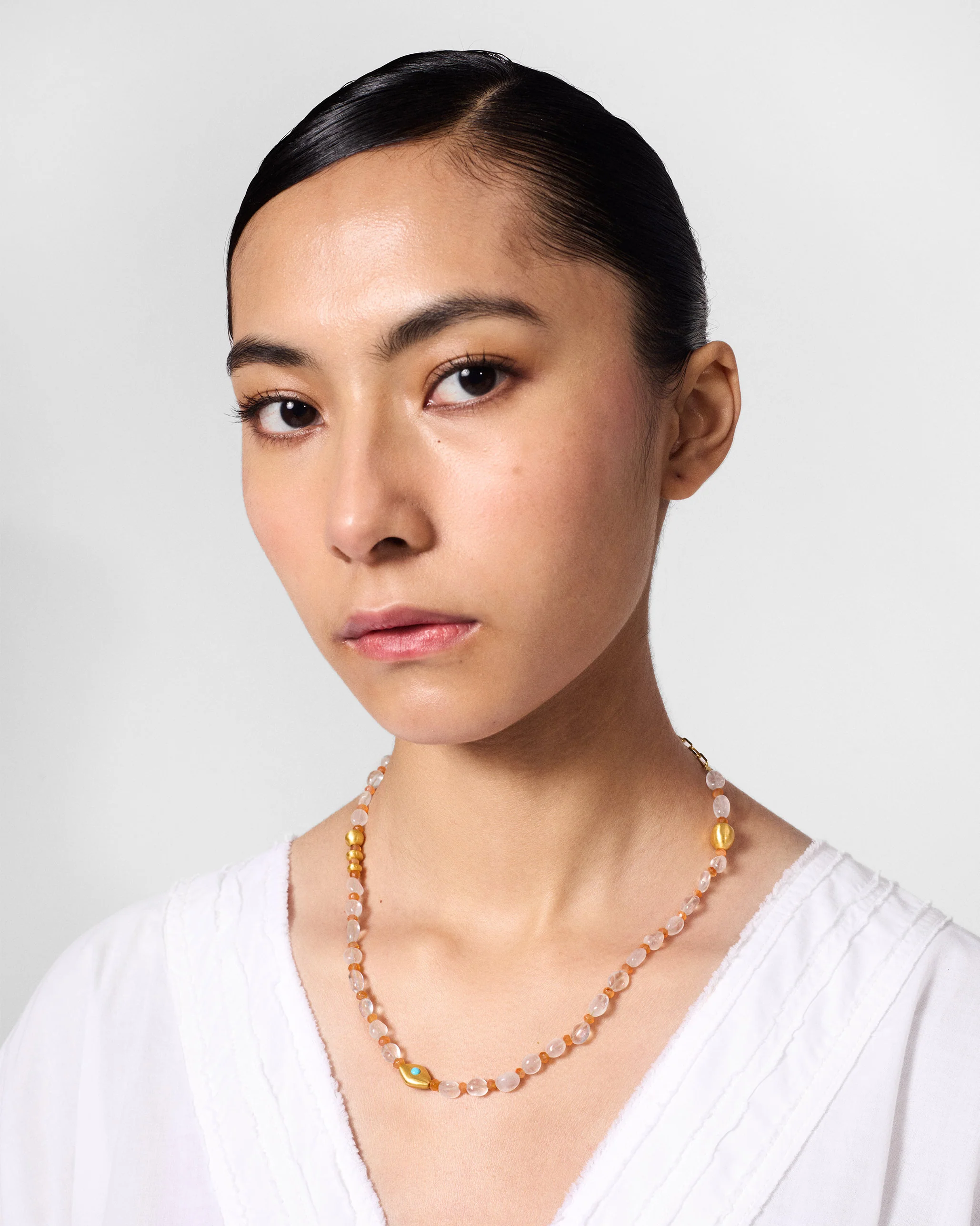 Mila Necklace (Small) - Gold - Image 7