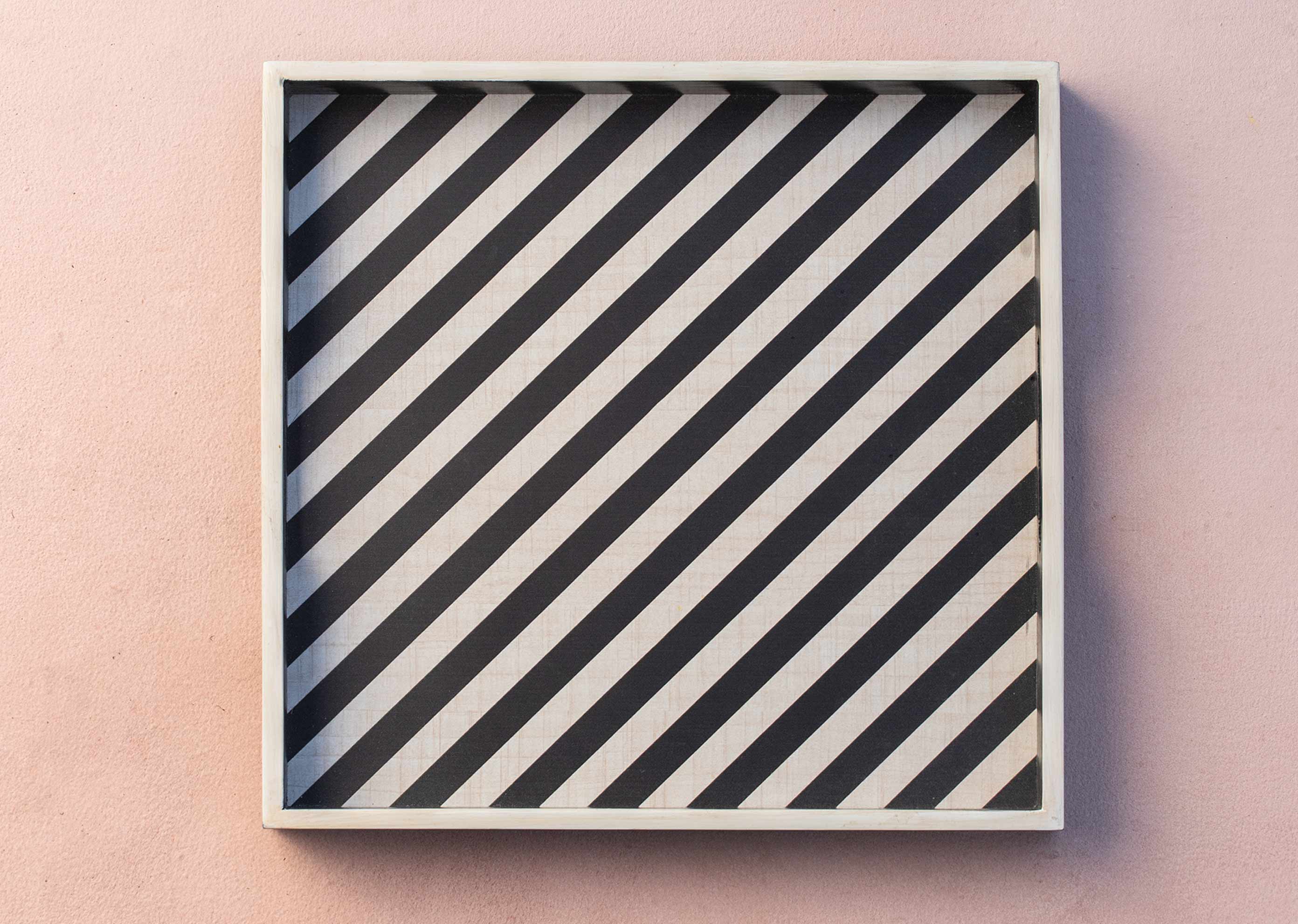 Mime Stripe Wooden Tray - Image 3