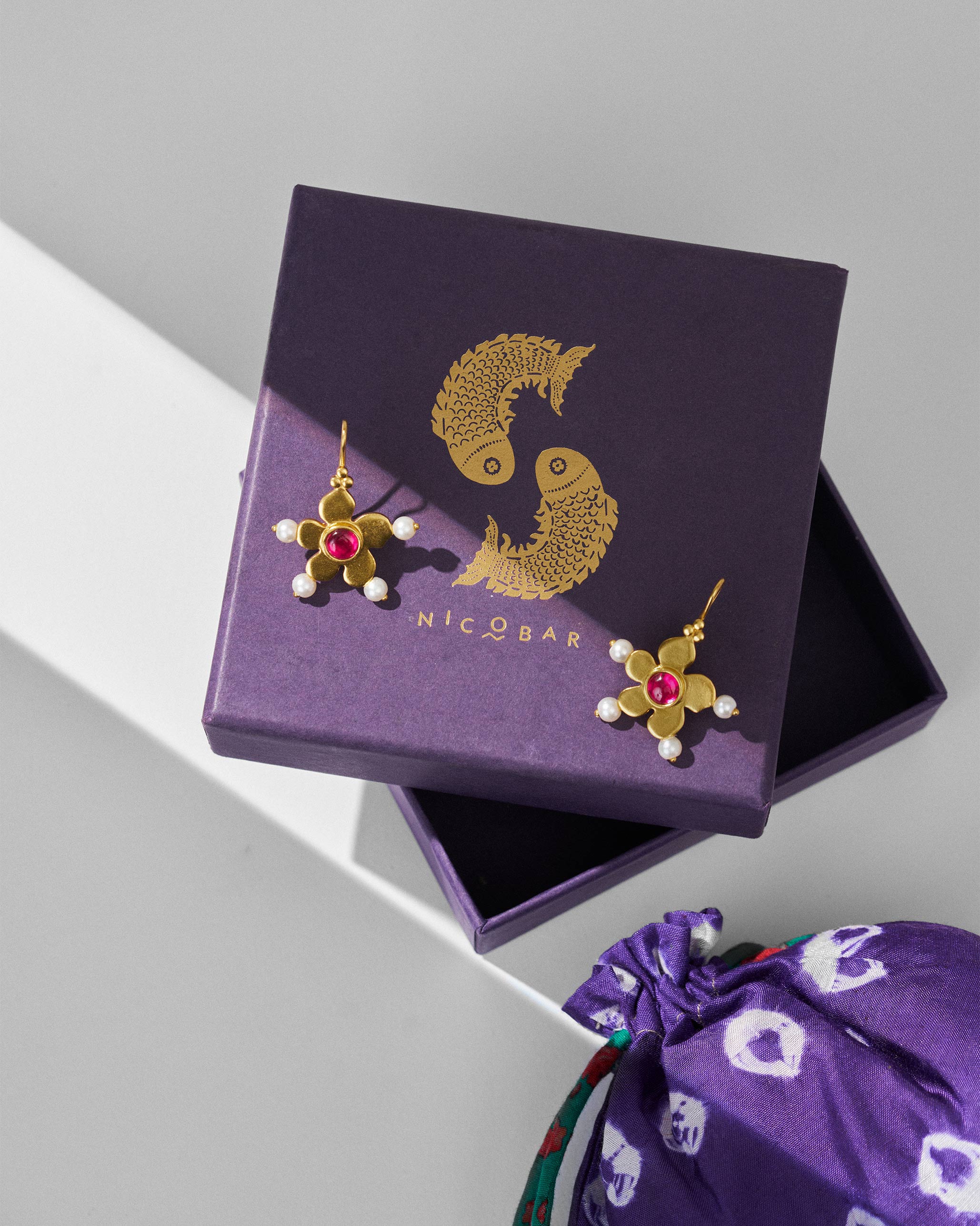 Mini Cutie Earrings - Gold - Image 4