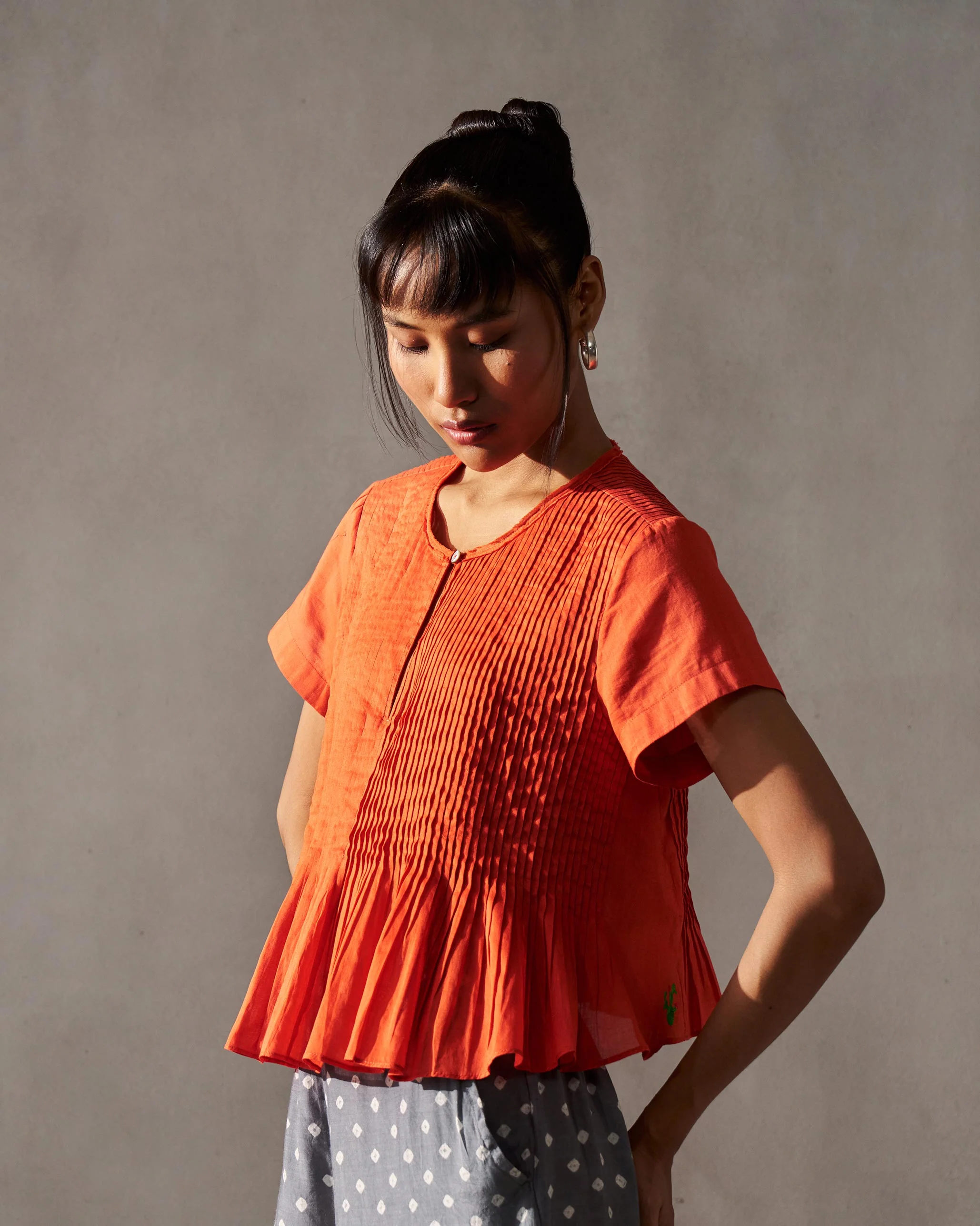 Mini Marrakech Top - Orange - Image 4