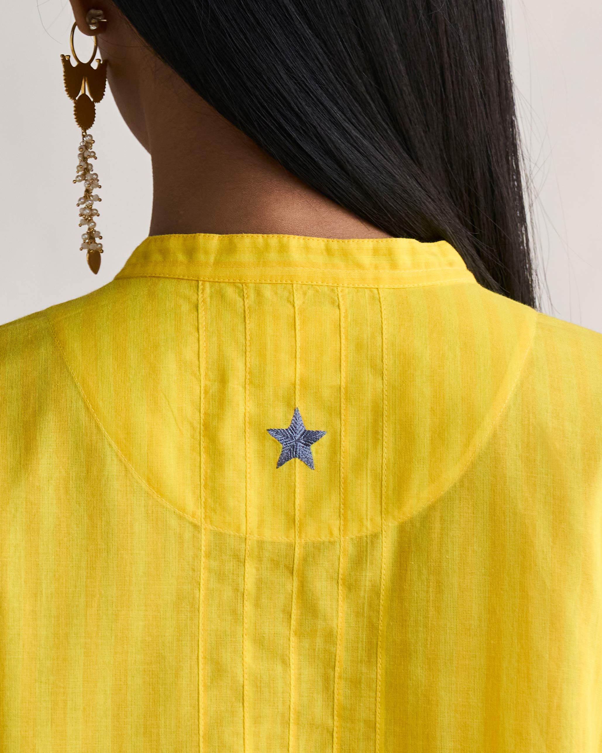 Mira Kurta - Yellow - Image 2