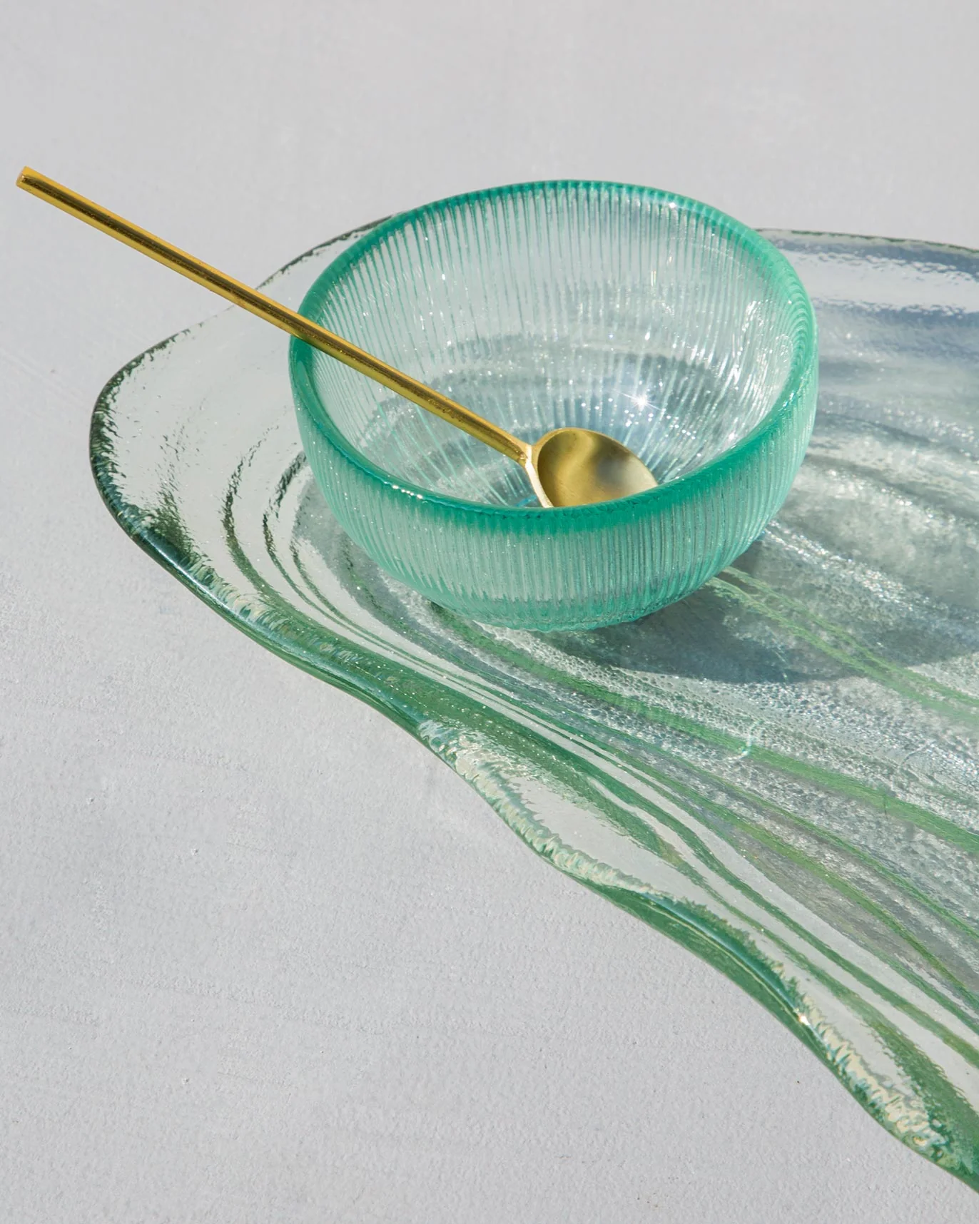 Mirage Chip & Dip Platter with Spoon - Image 2