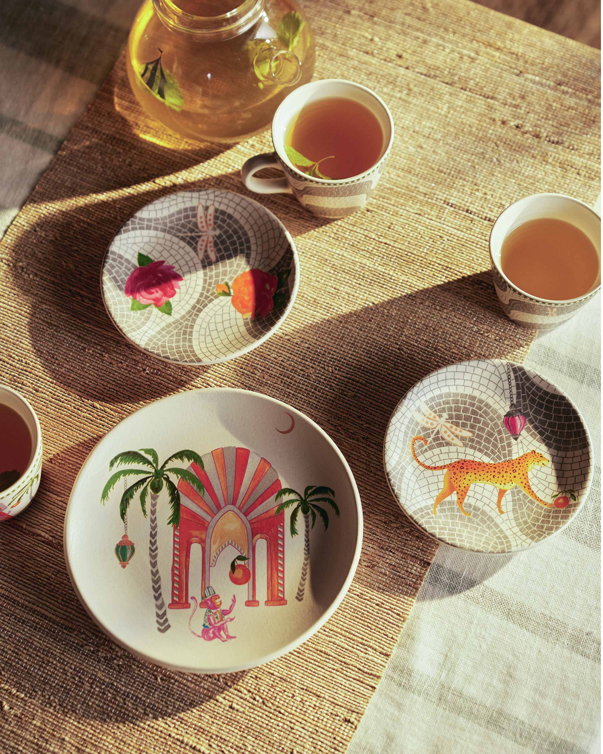 Mirage Tea Plate - Set of 4 - Image 6
