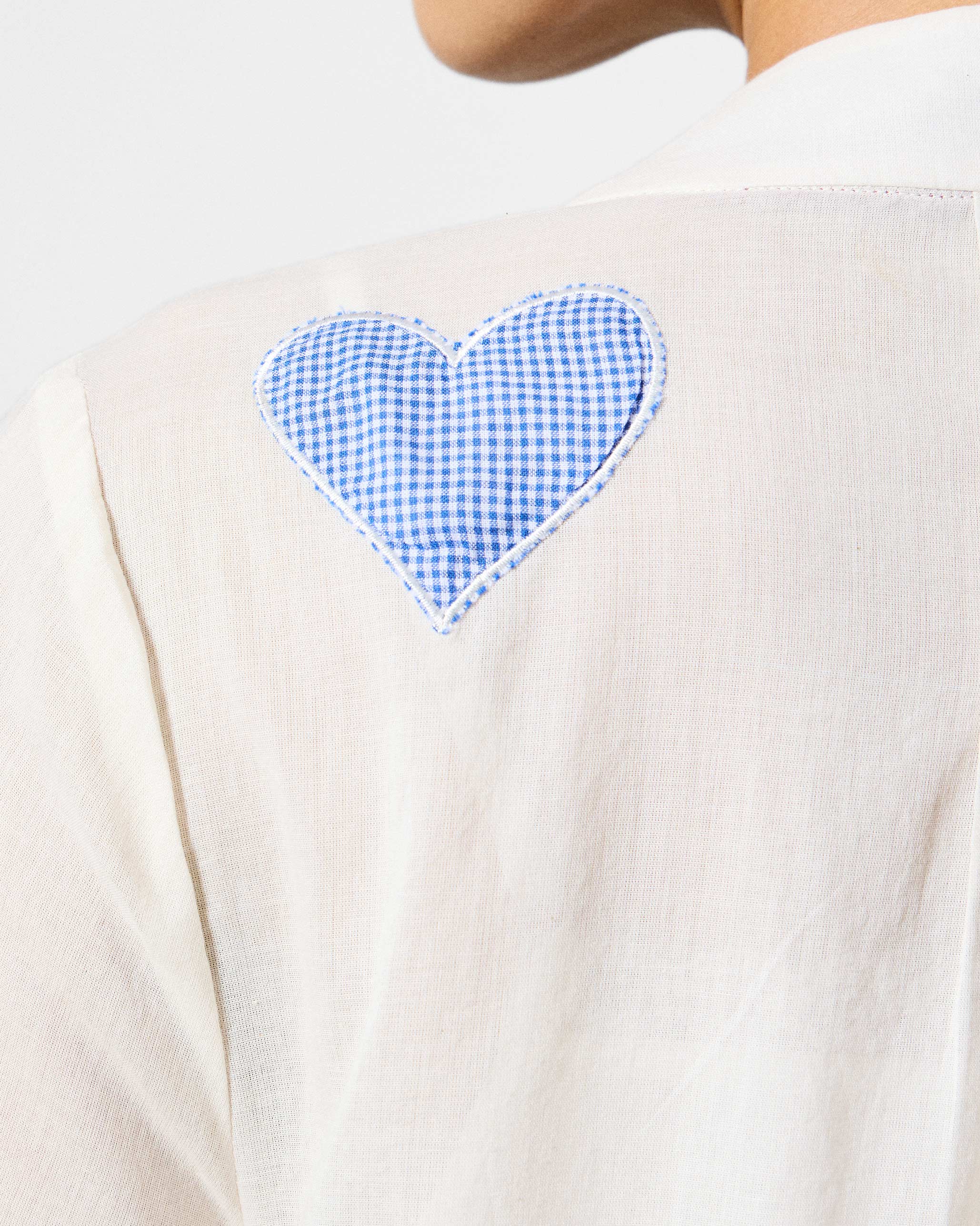 Mirai Kurta - White Embroidered - Image 5