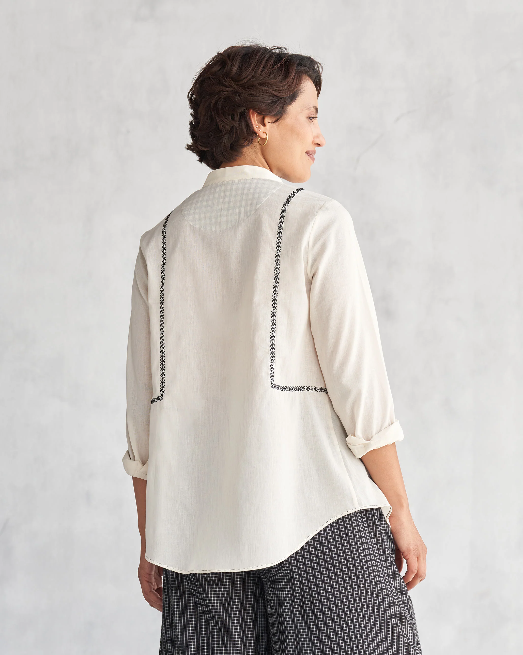 Miriam Shirt - Ivory - Image 4