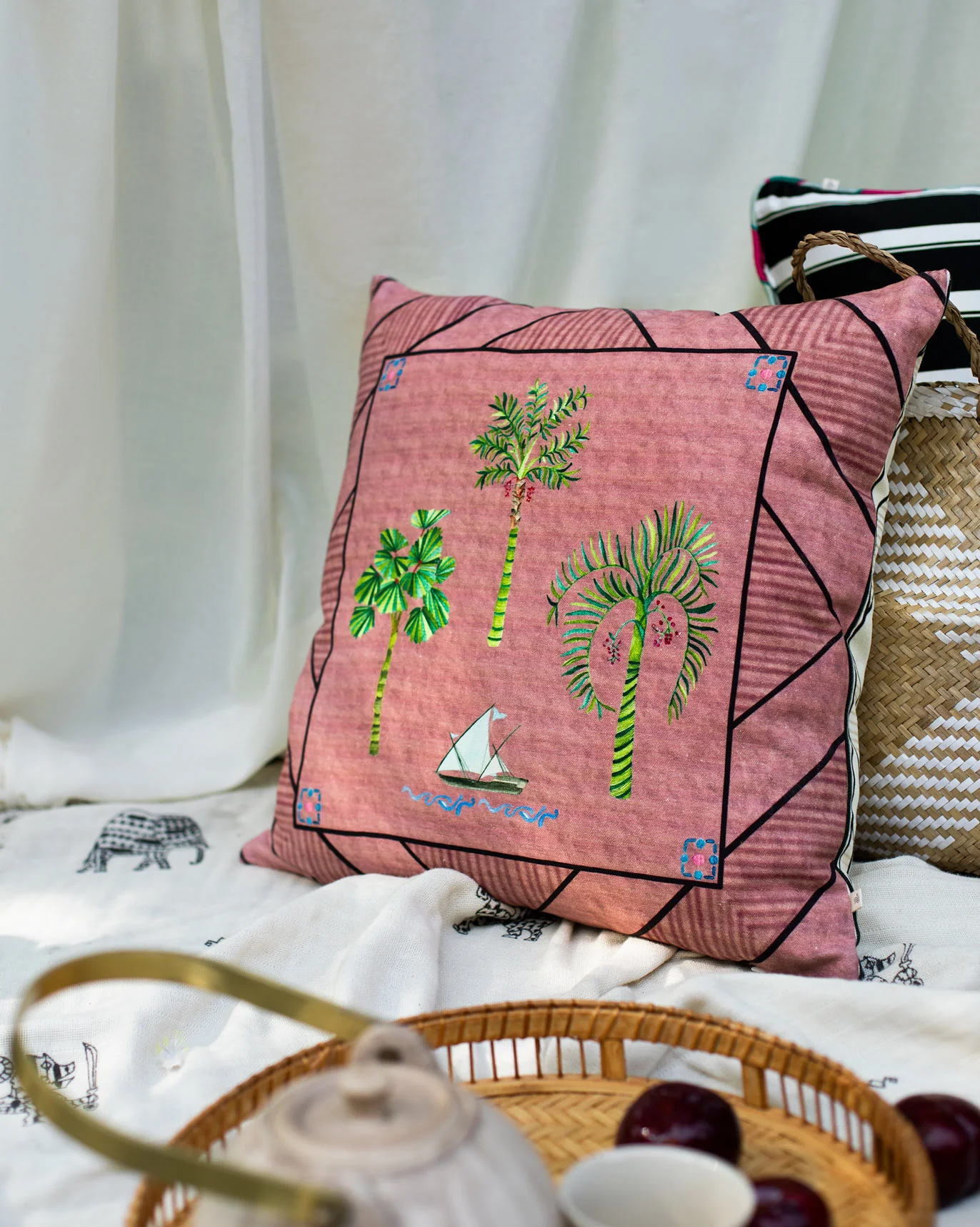 Mirta Cushion Cover - Multi - Image 2