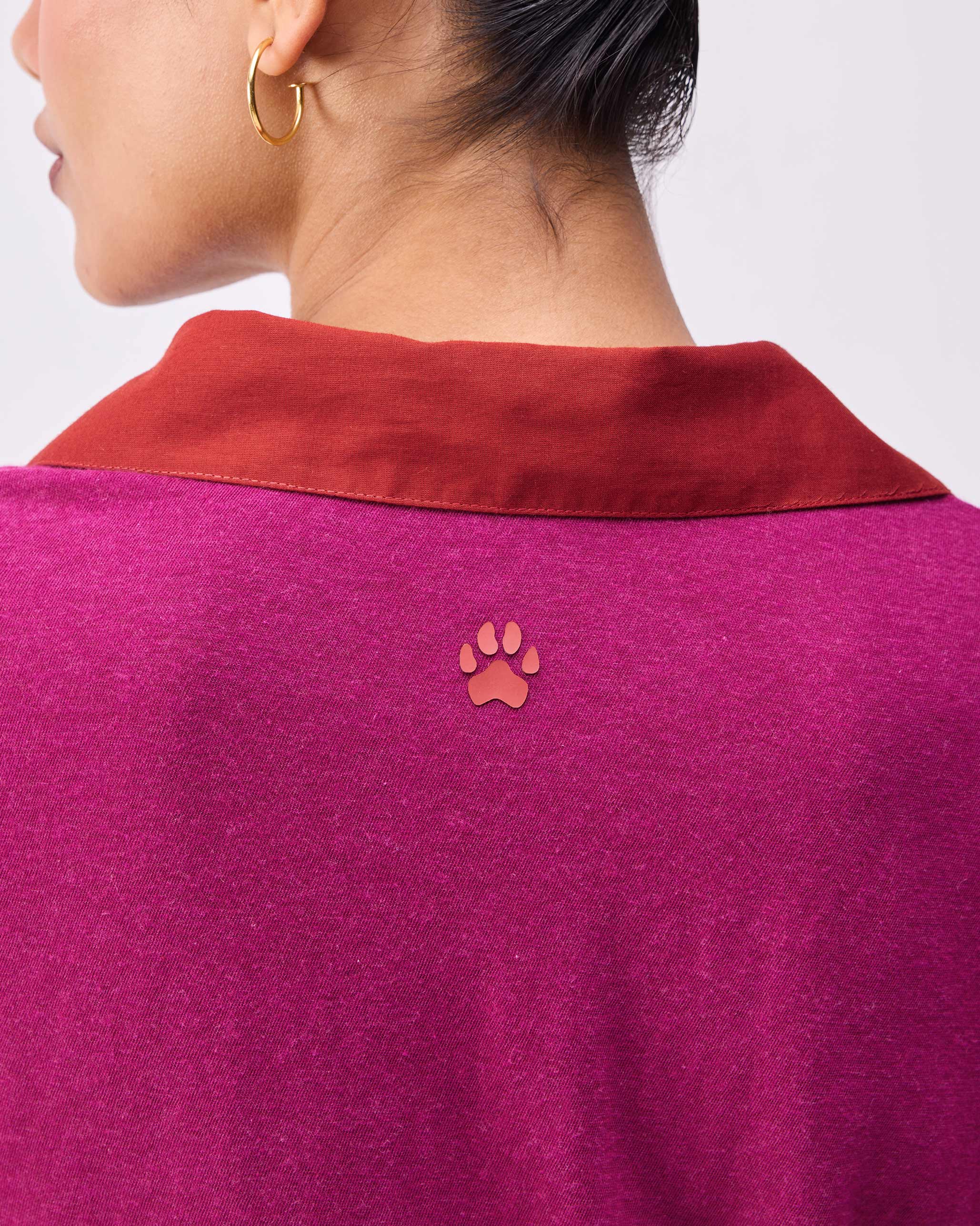 Miryam Dress - Berry - Image 2