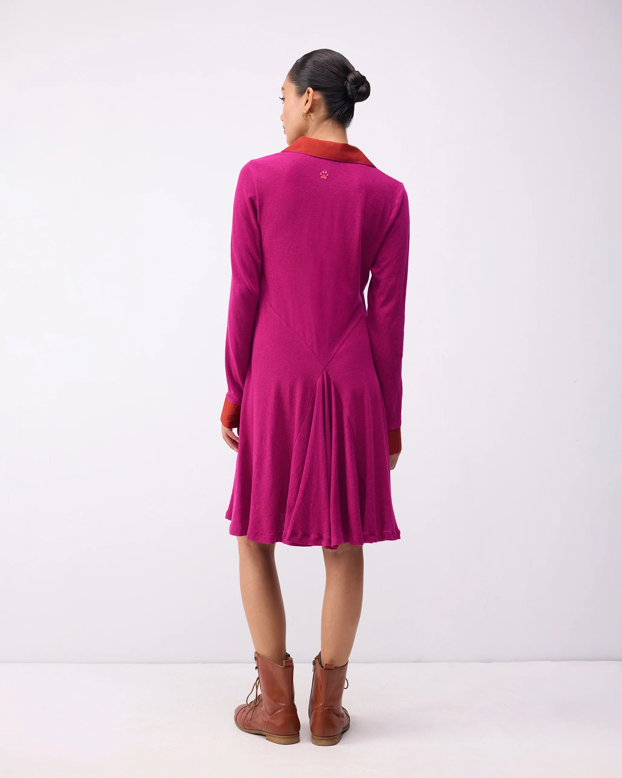 Miryam Dress - Berry - Image 5