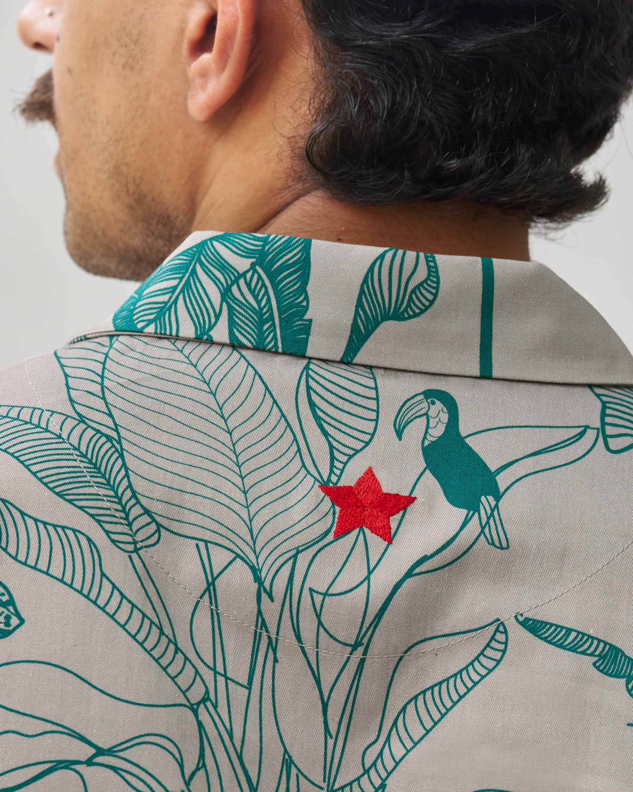 Mistari Shirt - Grey - Image 2