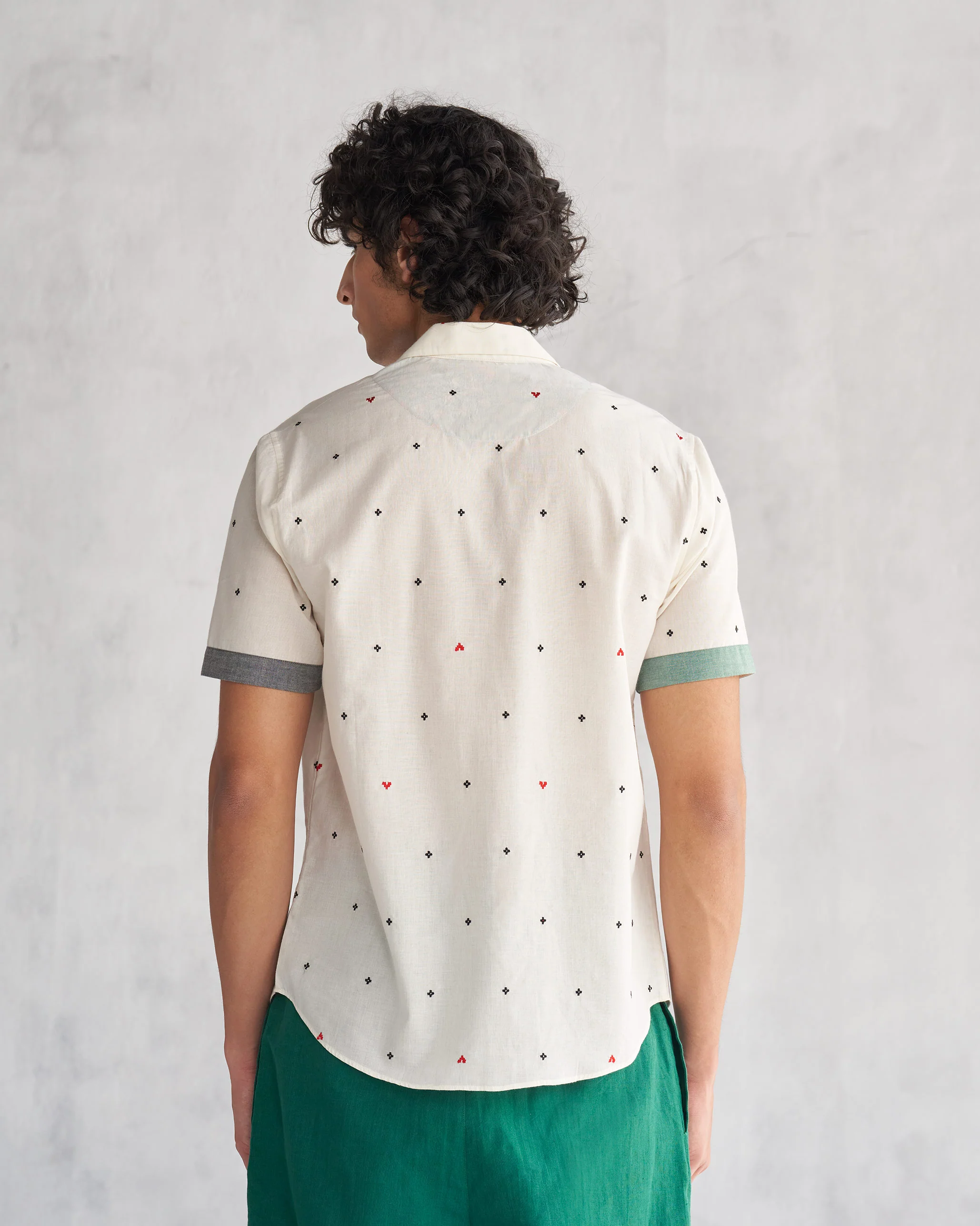 Mistari Shirt - Ivory - Image 4