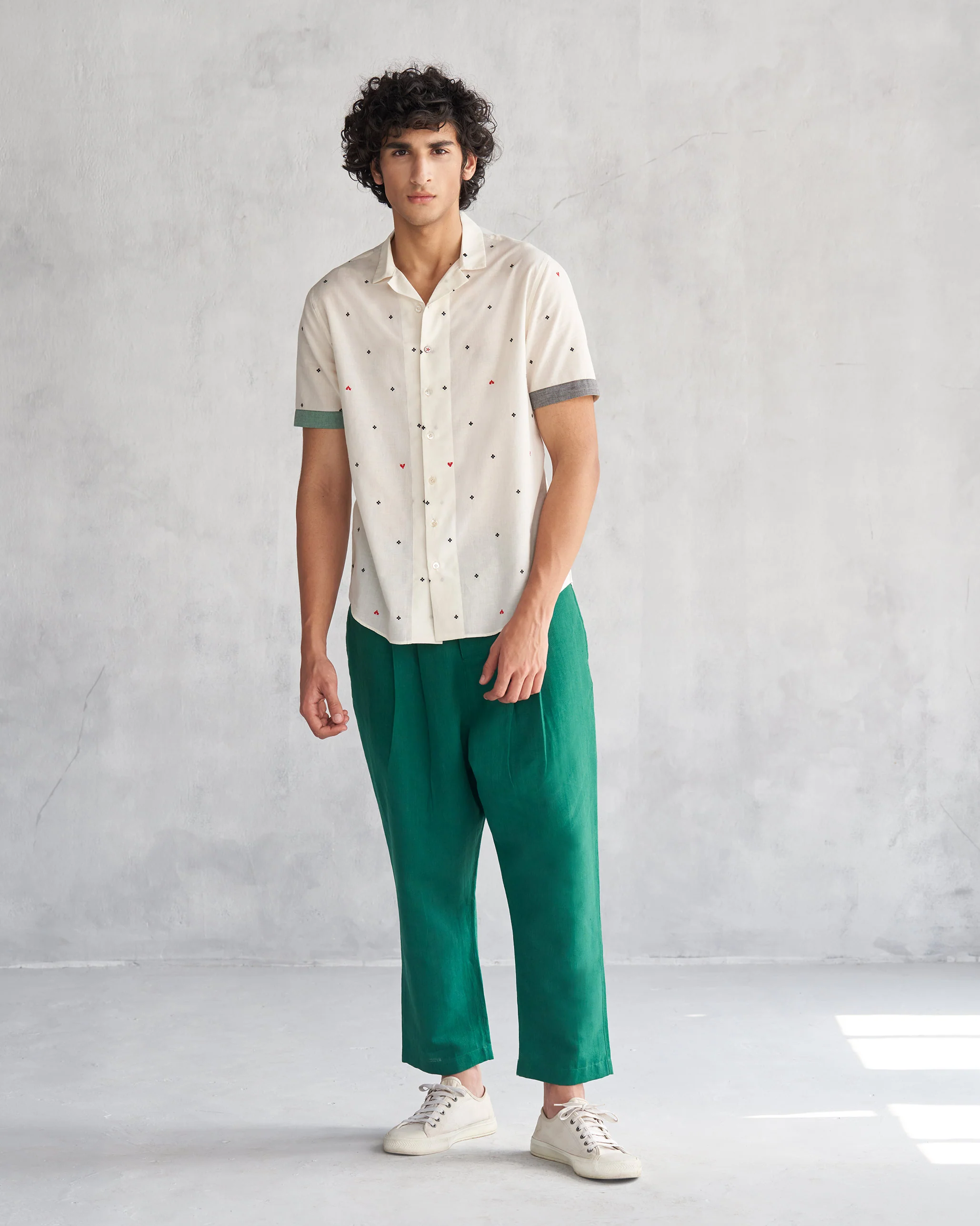 Mistari Shirt - Ivory - Image 5