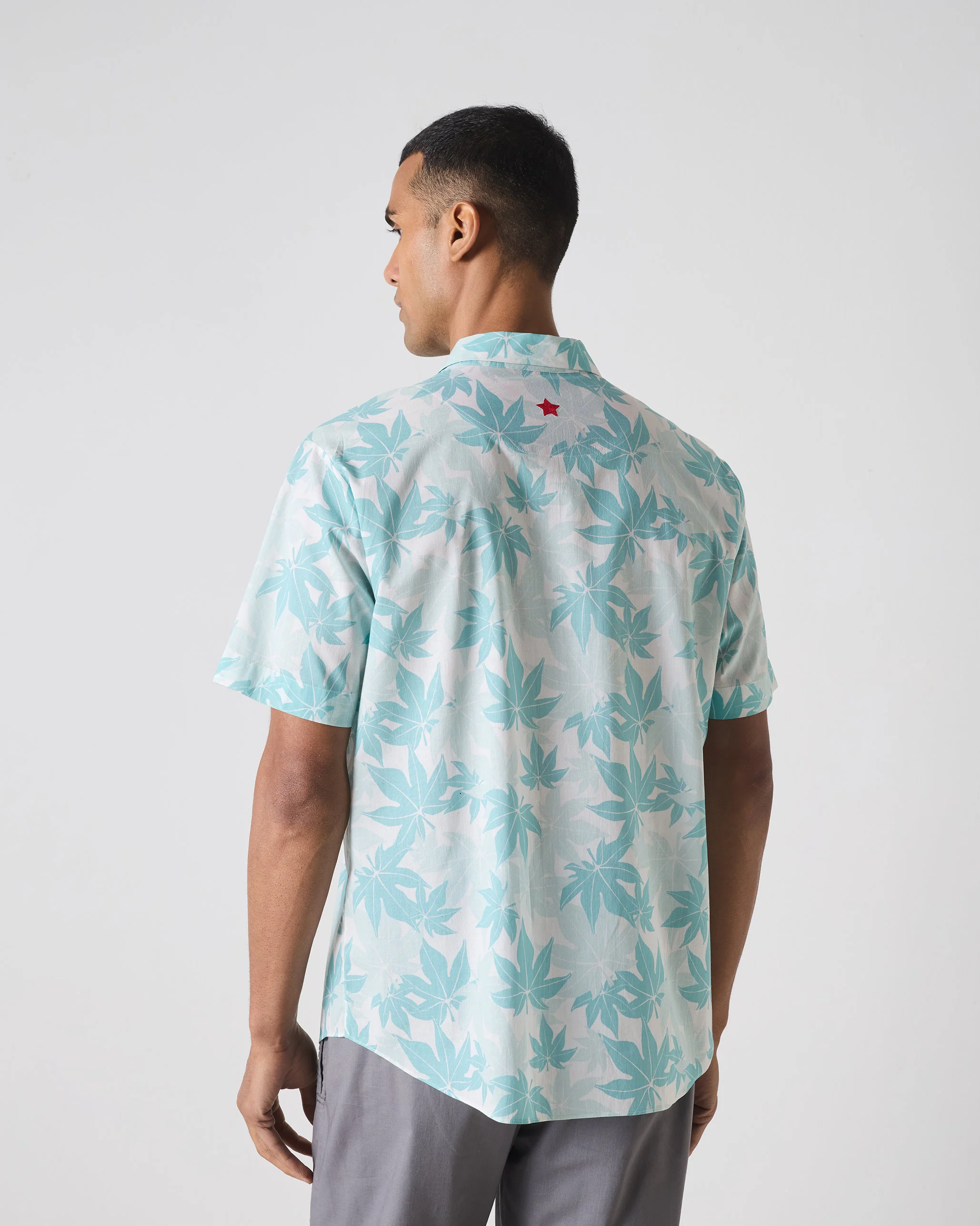 Mistari Shirt - Light Blue Print - Image 3