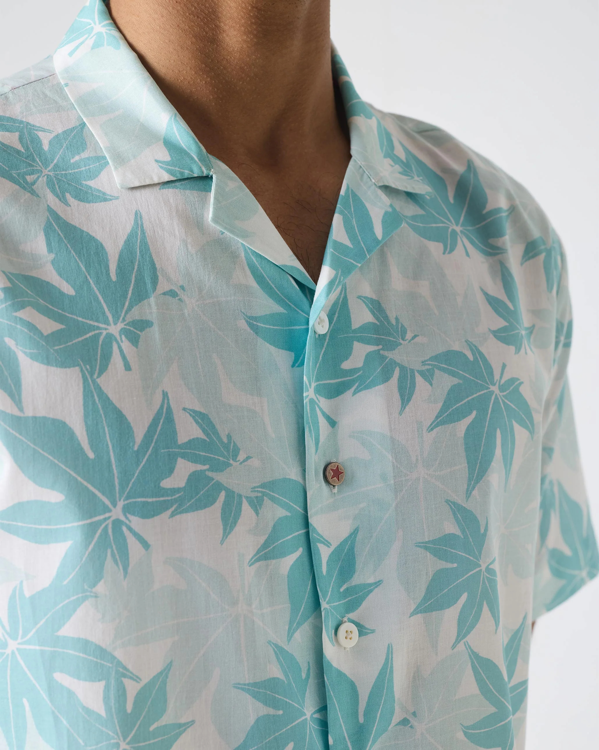Mistari Shirt - Light Blue Print - Image 4