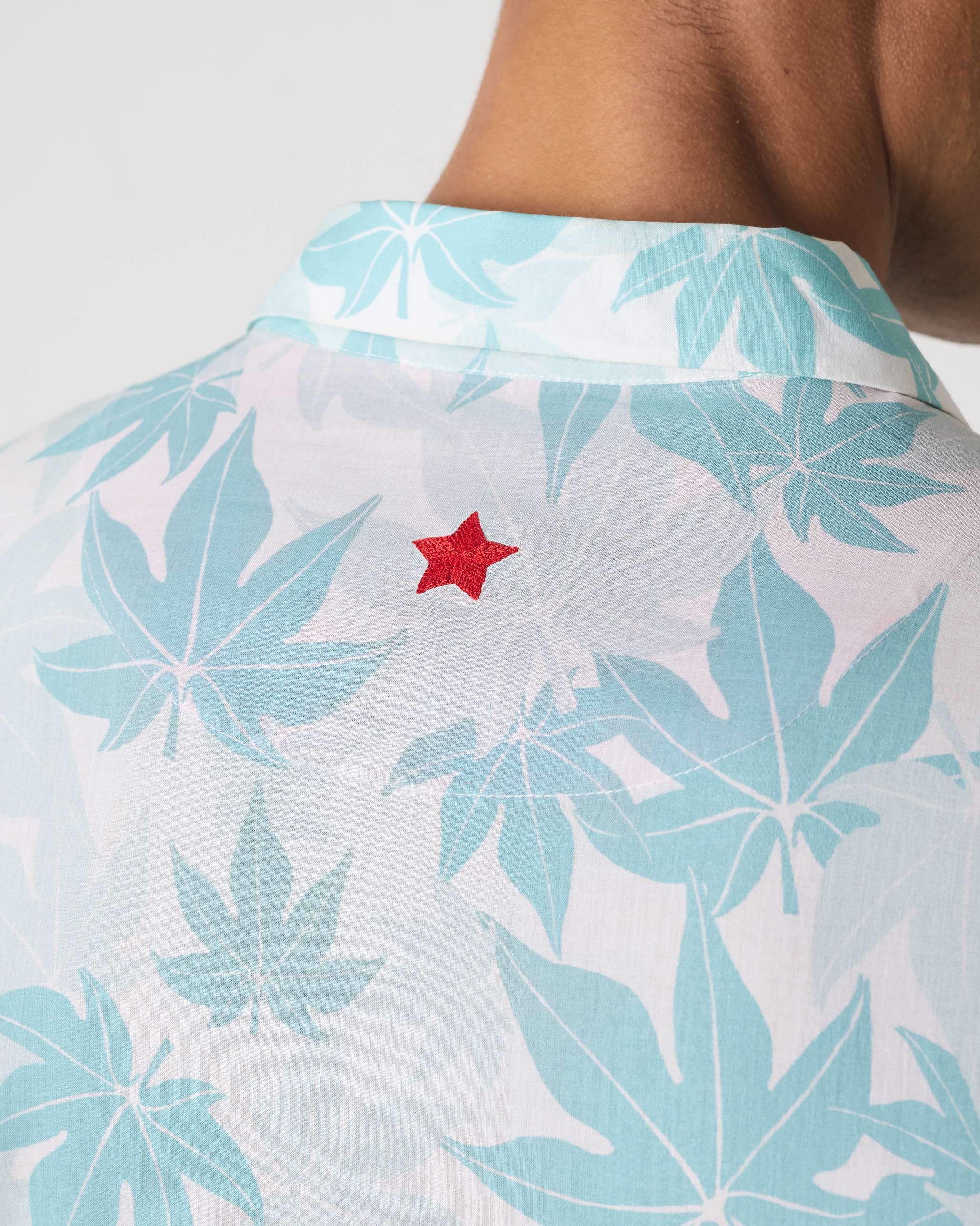 Mistari Shirt - Light Blue Print - Image 5