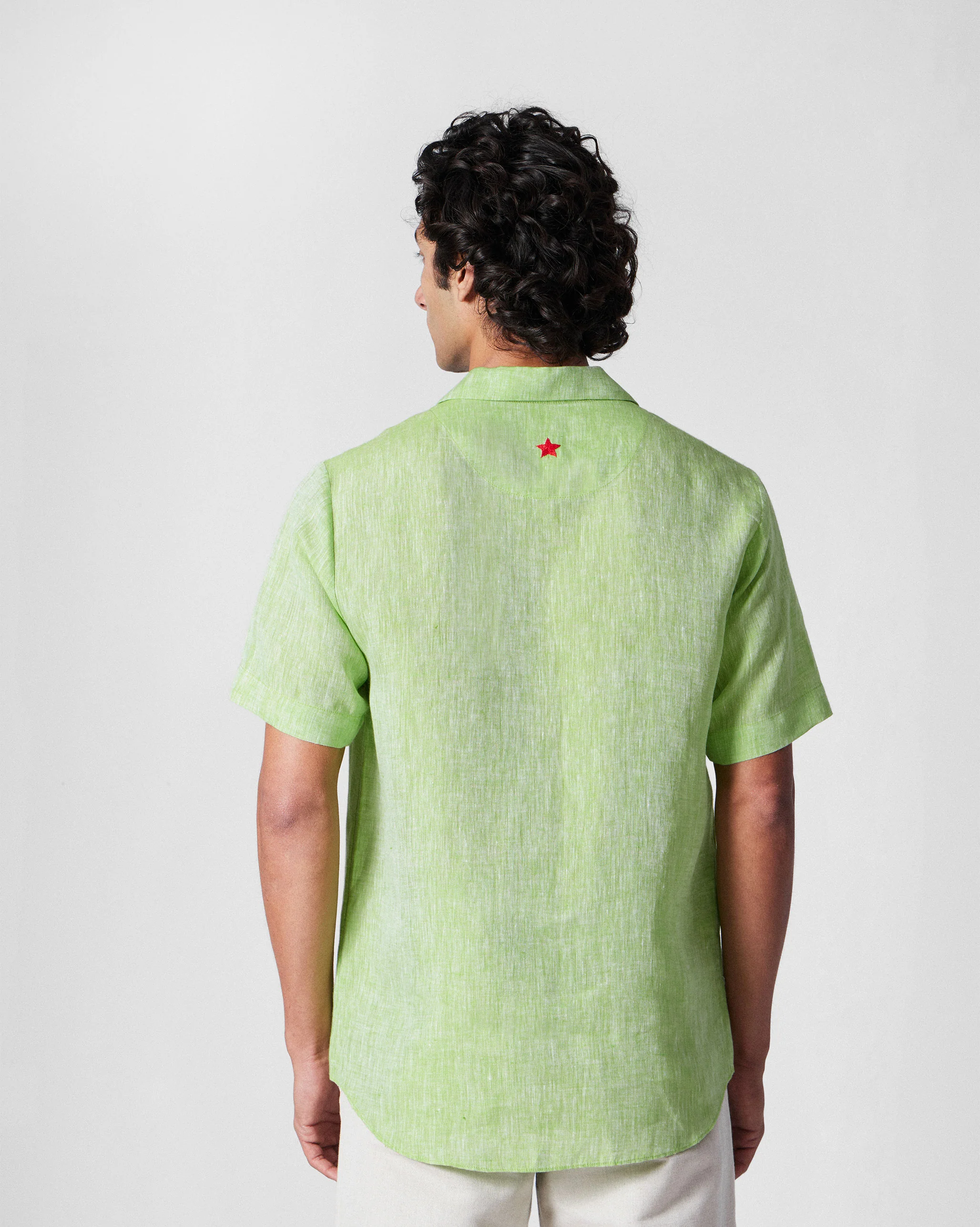 Mistari Shirt - Light Green - Image 3