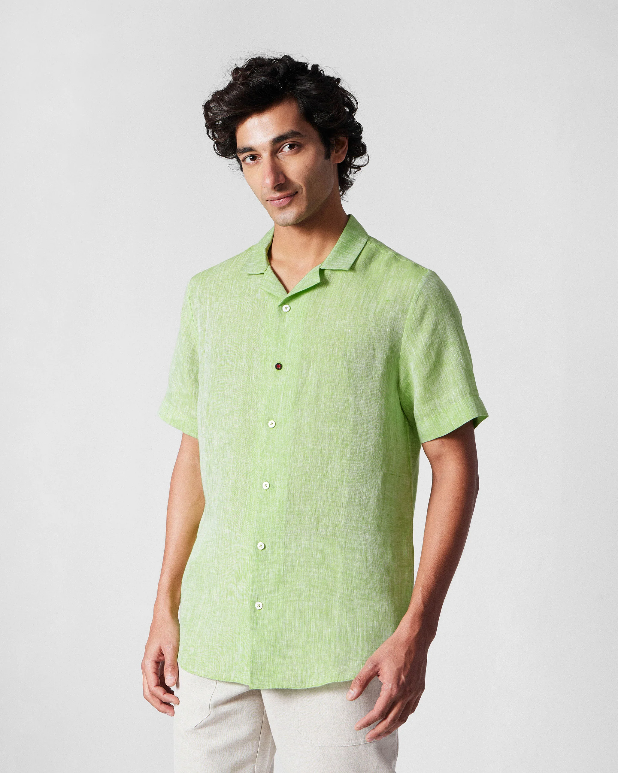Mistari Shirt - Light Green - Image 6