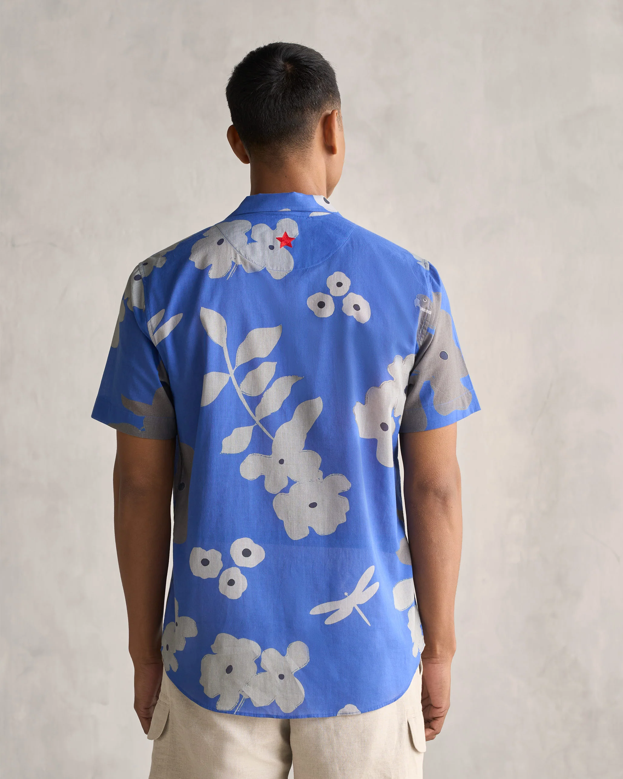 Mistari Shirt - Navy - Image 4