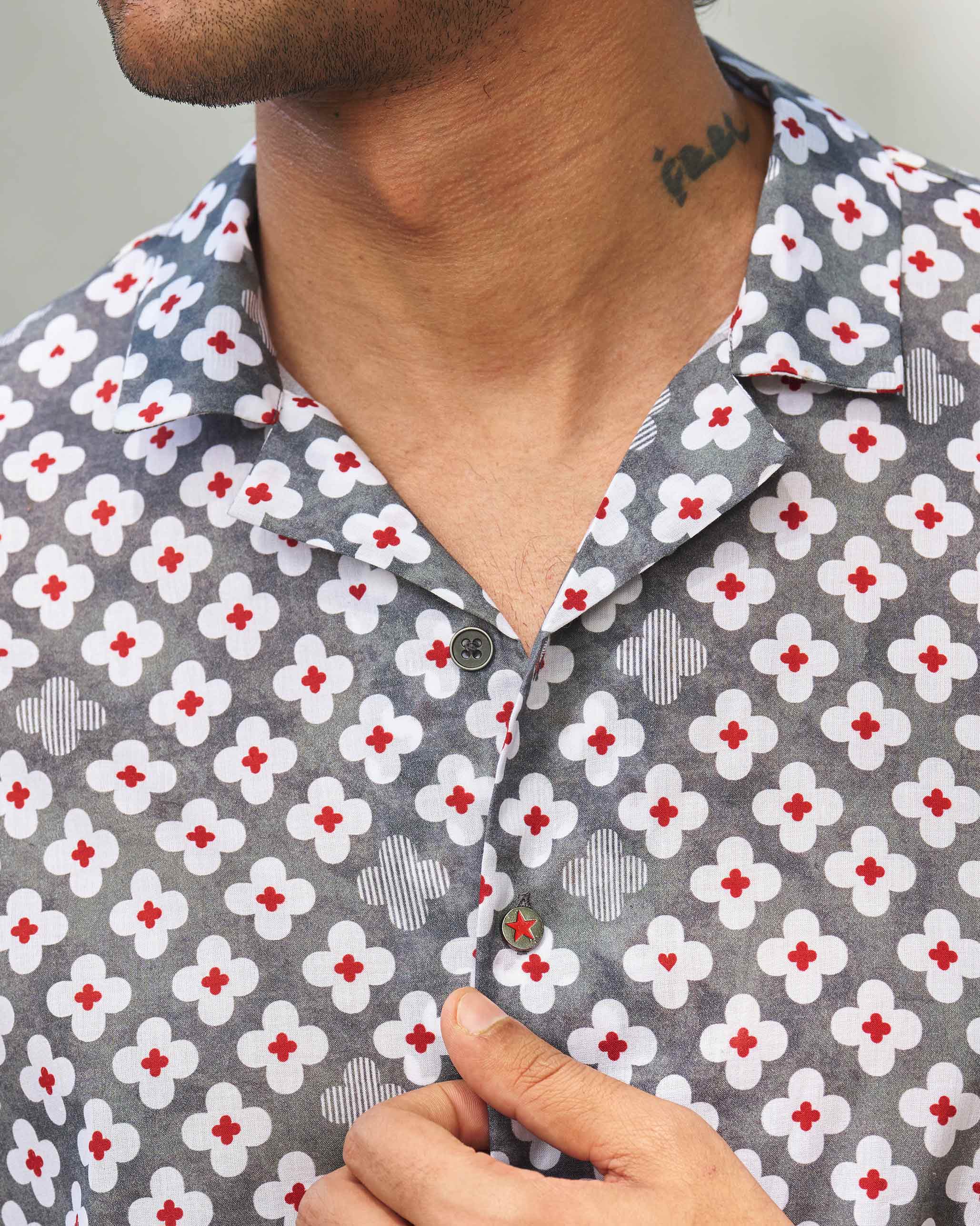 Mistari Shirt - White - Image 2
