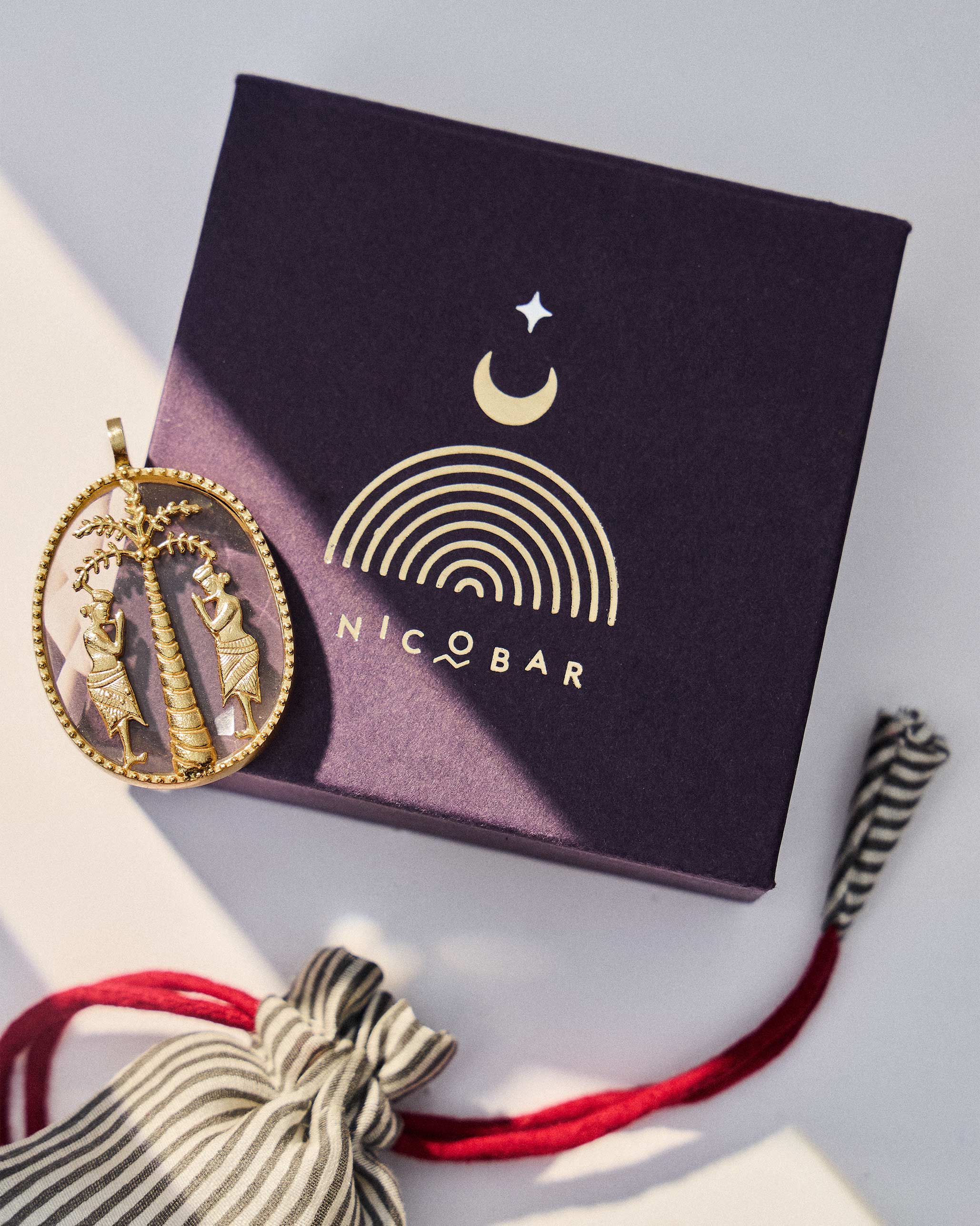 Mithun Charm (Gemini) - Gold - Image 4