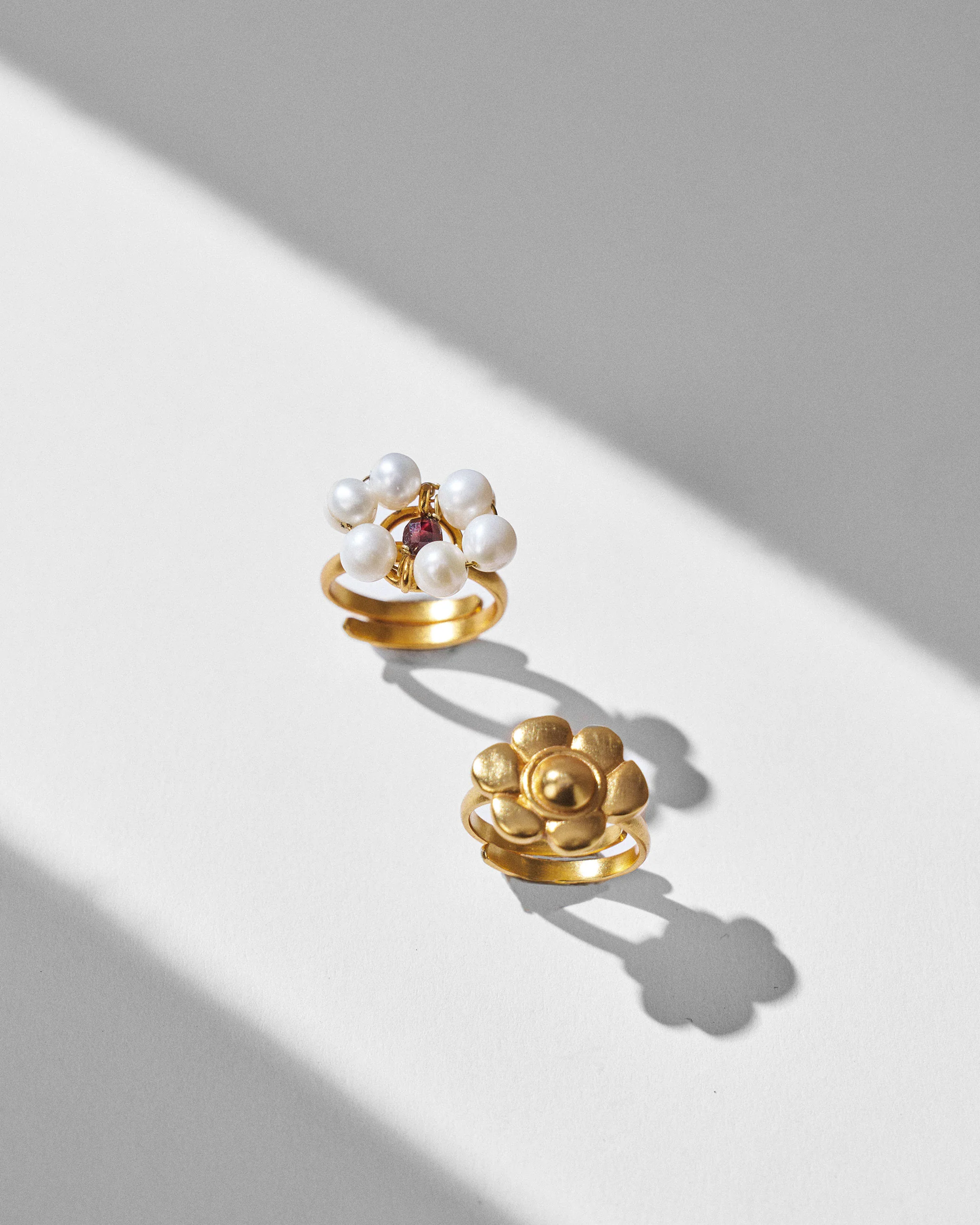 Mogra Rings - Gold - Image 2