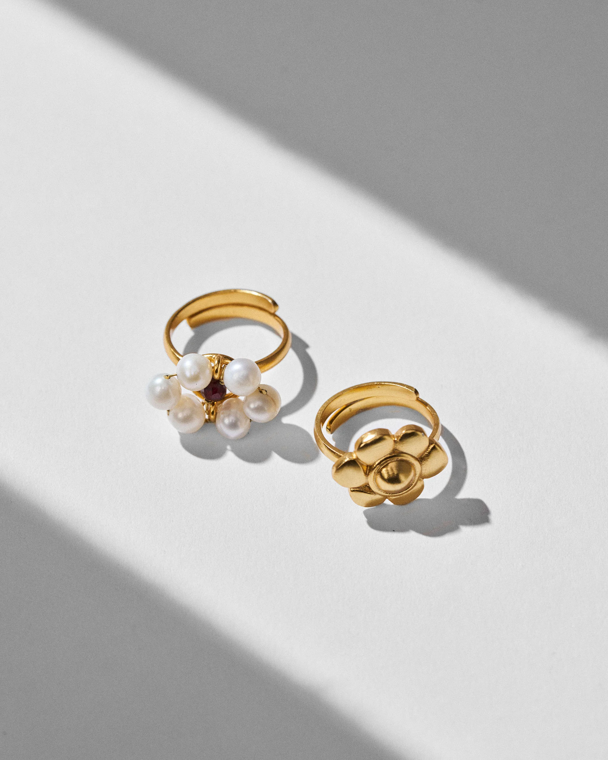 Mogra Rings - Gold - Image 5