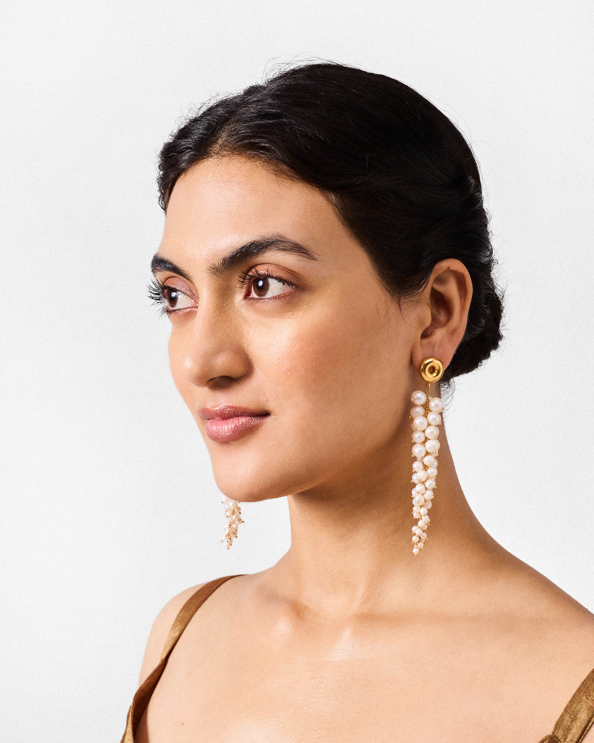 Mogra Shoulder Duster - Gold - Image 5