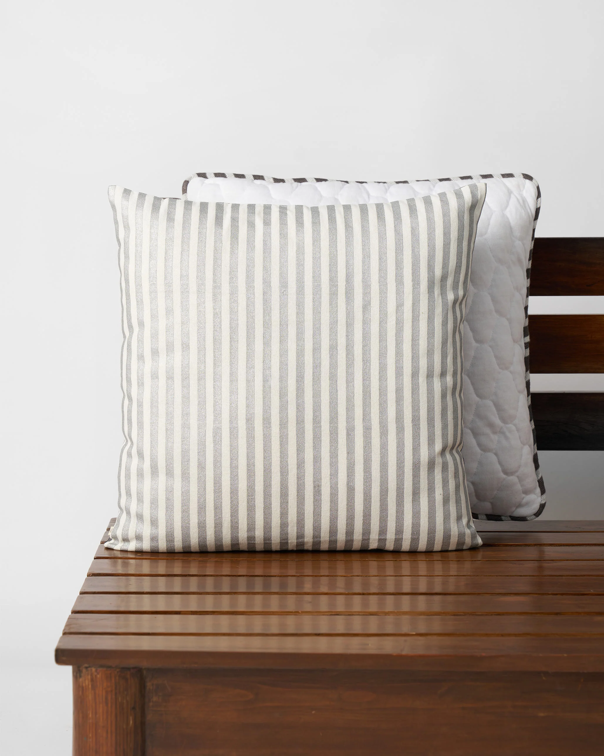 Monochrome Fern Cushion Cover - Image 4