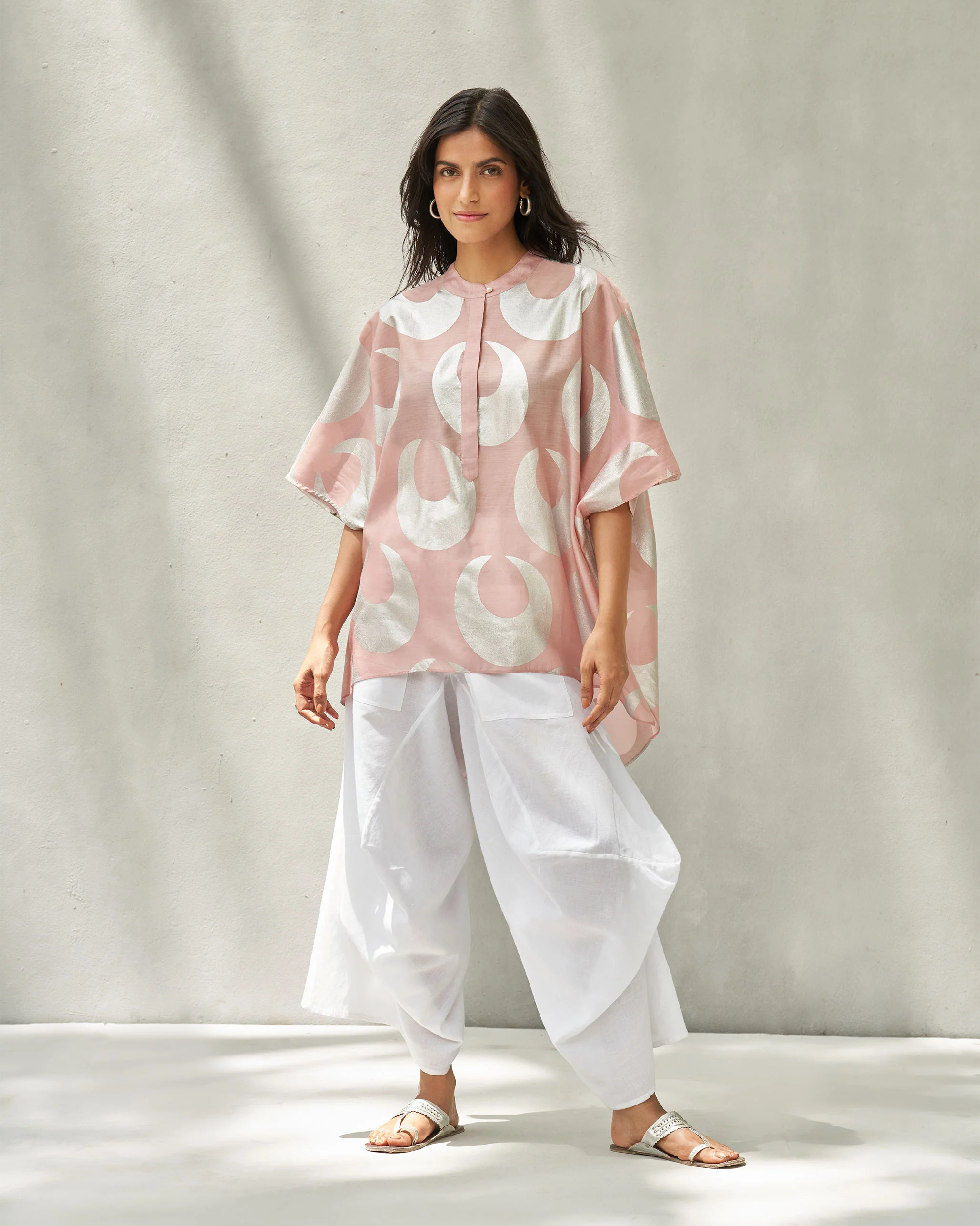 Moon Tunic - Pink & Silver - Image 5